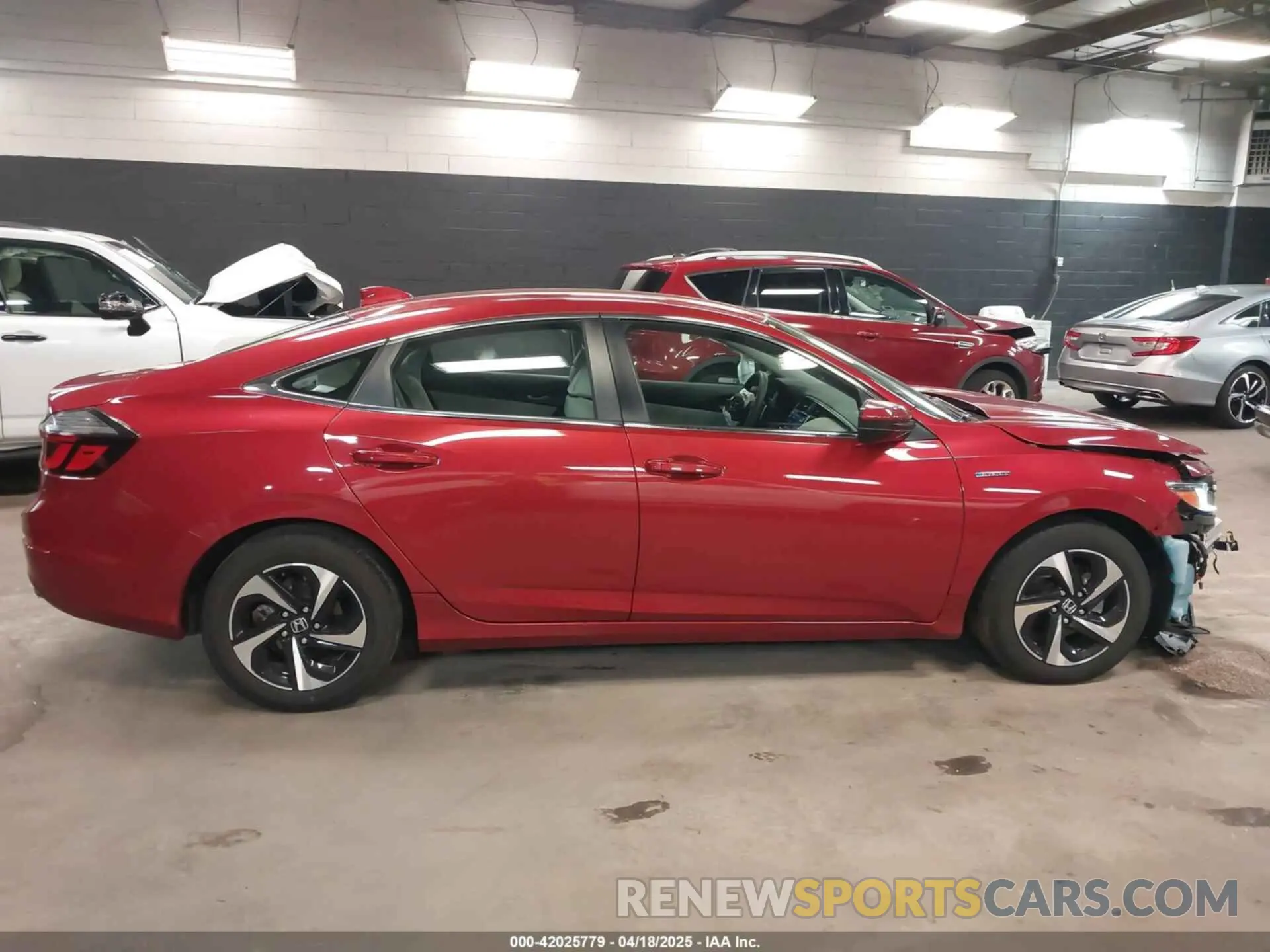 13 fotografías del automóvil dañado 19XZE4F50NE006513 HONDA INSIGHT 2022