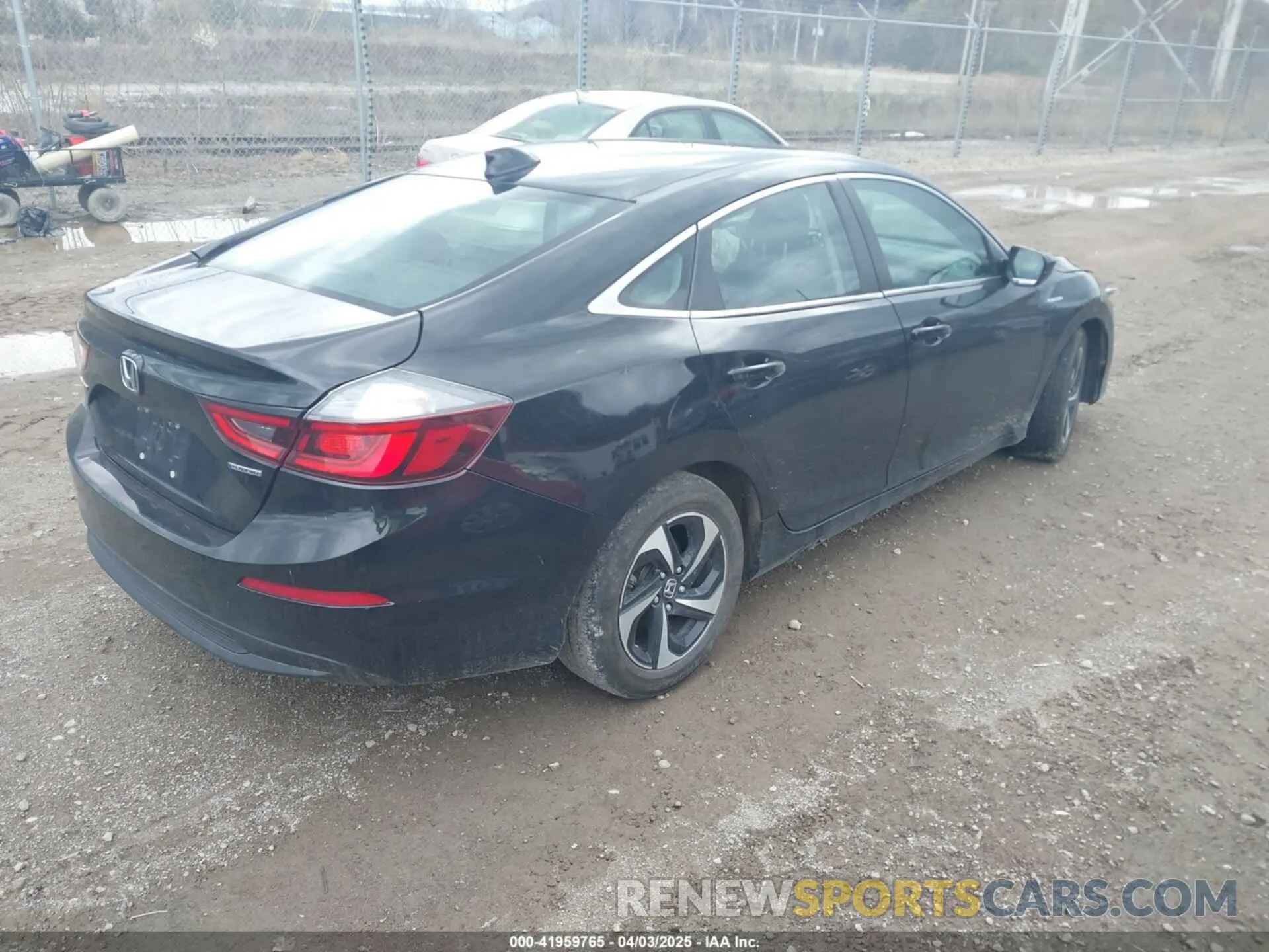 4 fotografías del automóvil dañado 19XZE4F50NE011422 HONDA INSIGHT 2022