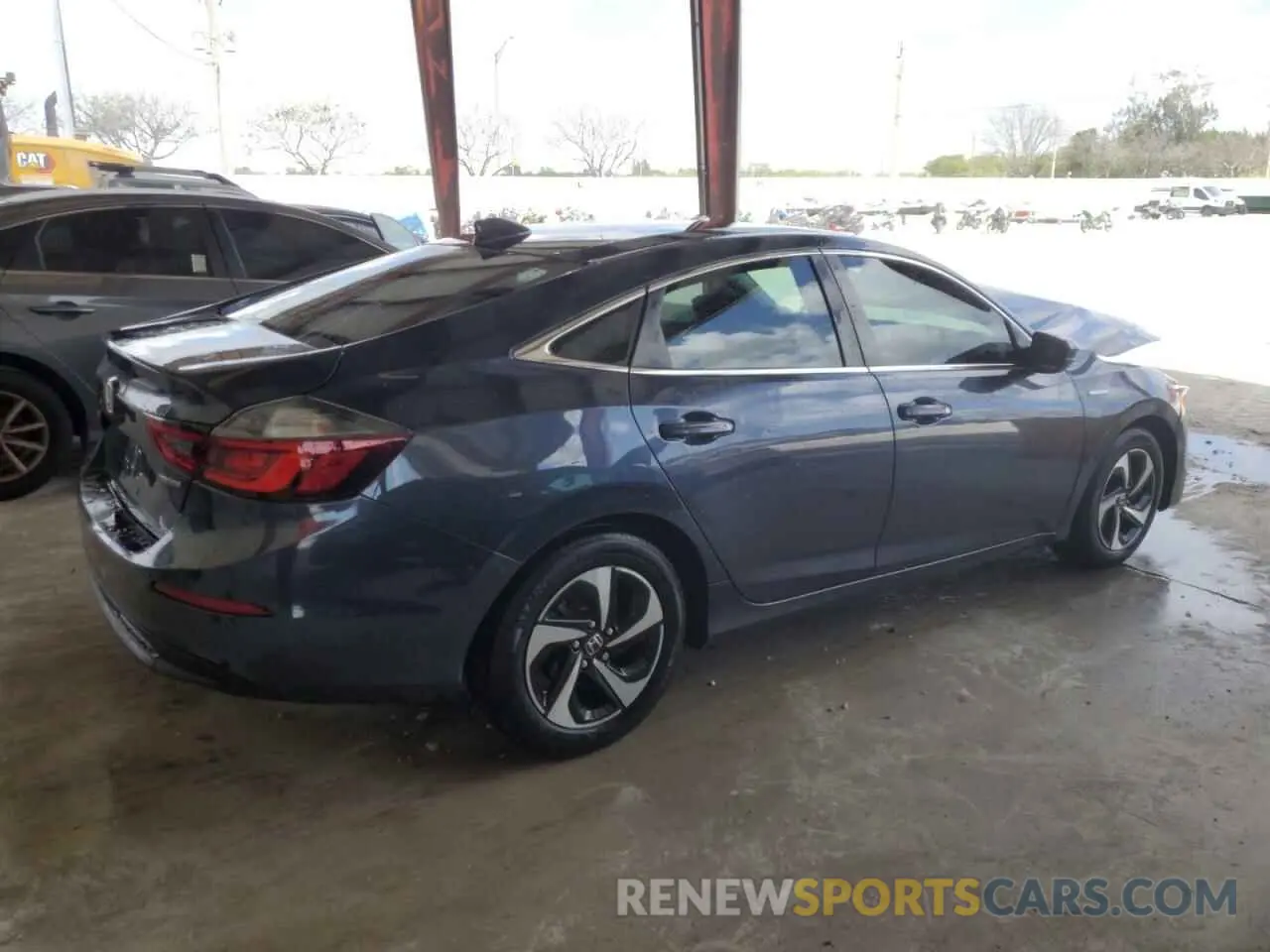 3 fotografías del automóvil dañado 19XZE4F50NE016460 HONDA INSIGHT 2022