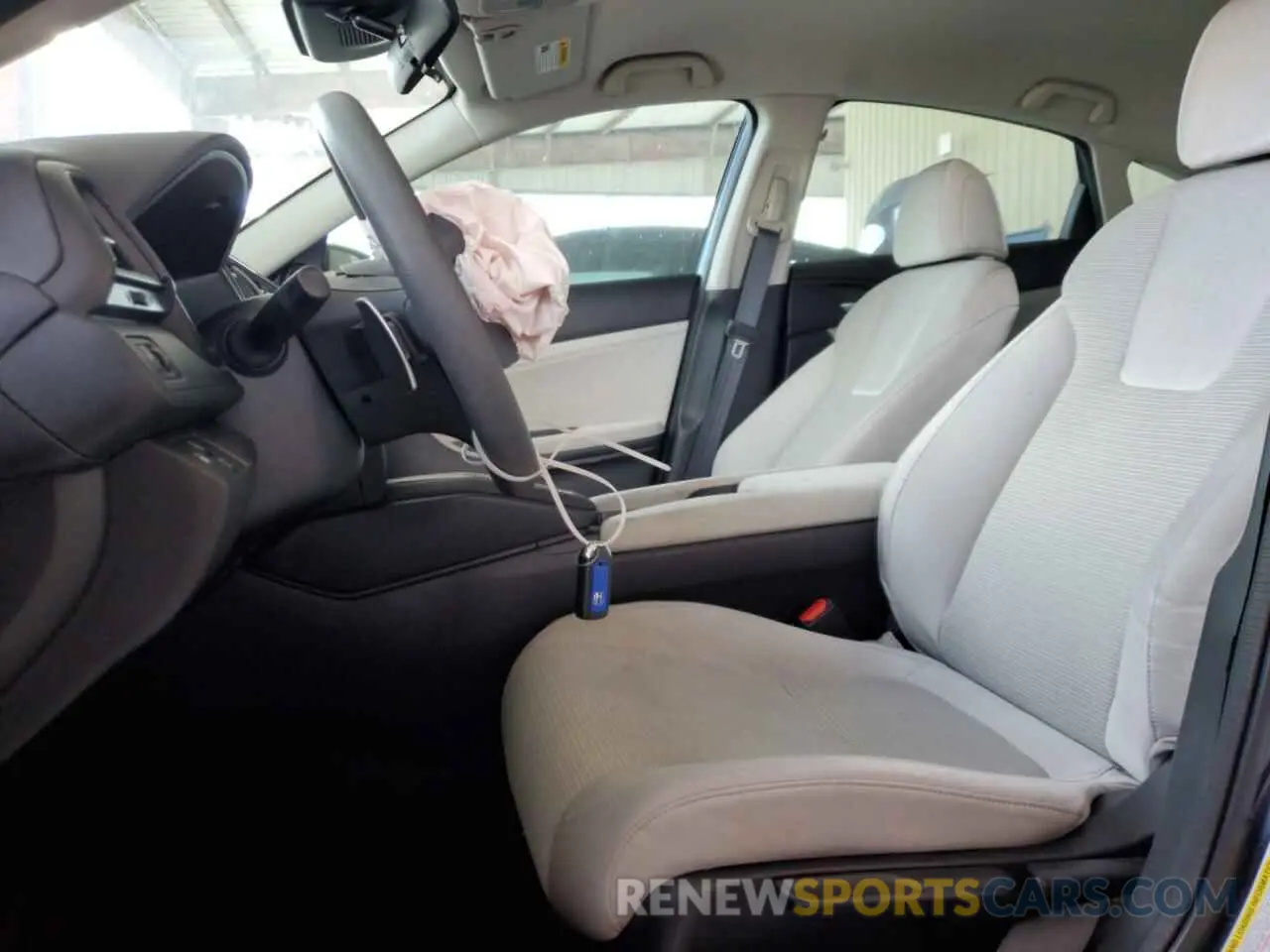 7 fotografías del automóvil dañado 19XZE4F50NE016460 HONDA INSIGHT 2022