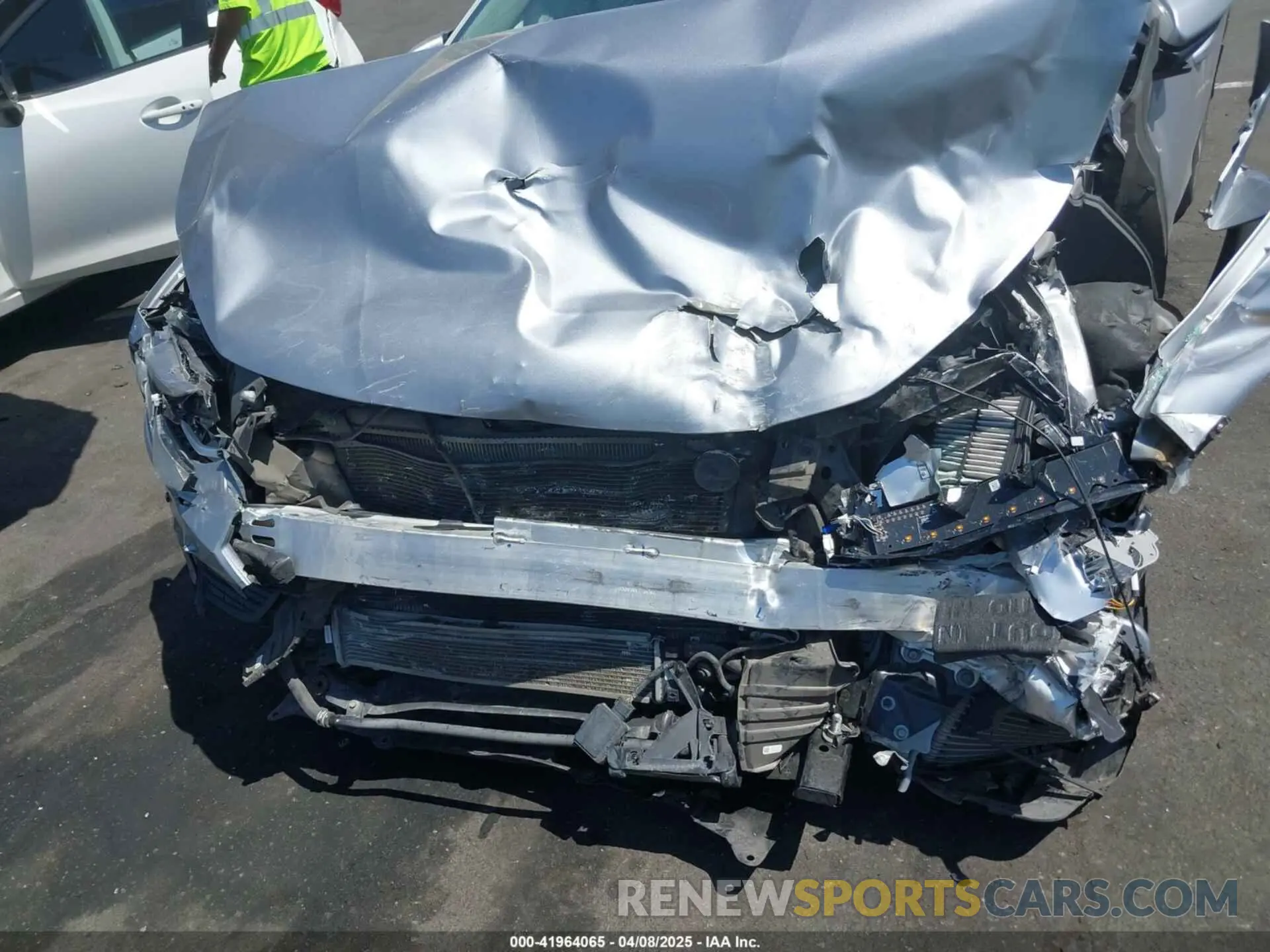 10 fotografías del automóvil dañado 19XZE4F51NE004950 HONDA INSIGHT 2022