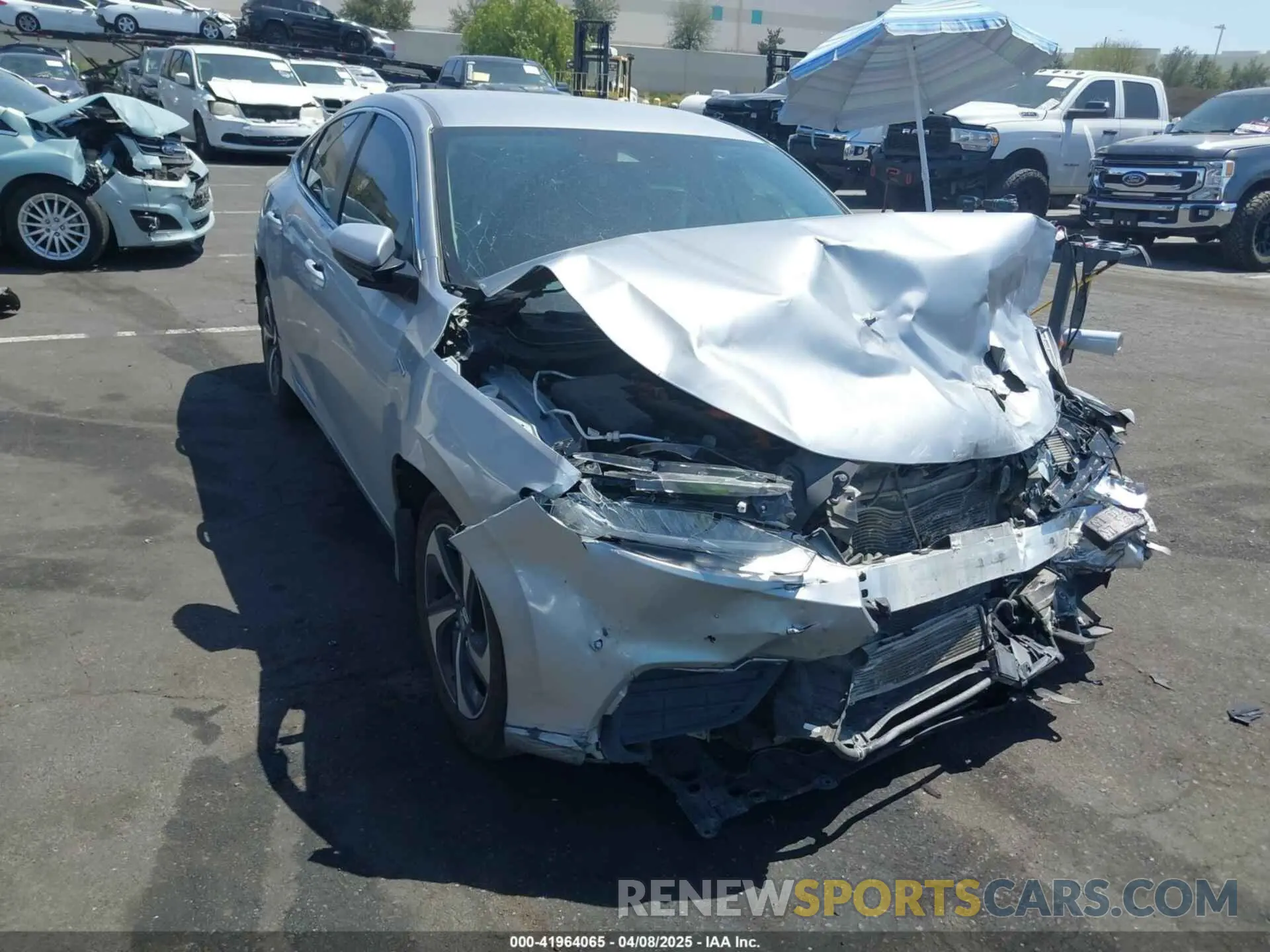 13 fotografías del automóvil dañado 19XZE4F51NE004950 HONDA INSIGHT 2022