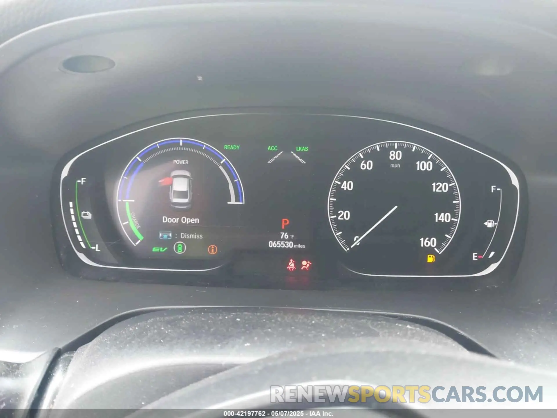 7 fotografías del automóvil dañado 19XZE4F51NE005788 HONDA INSIGHT 2022