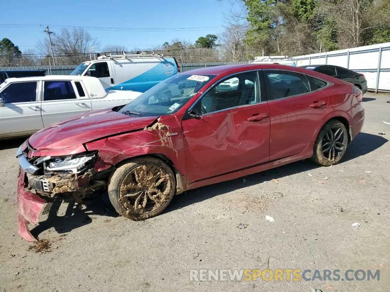 1 fotografías del automóvil dañado 19XZE4F51NE007136 HONDA INSIGHT 2022