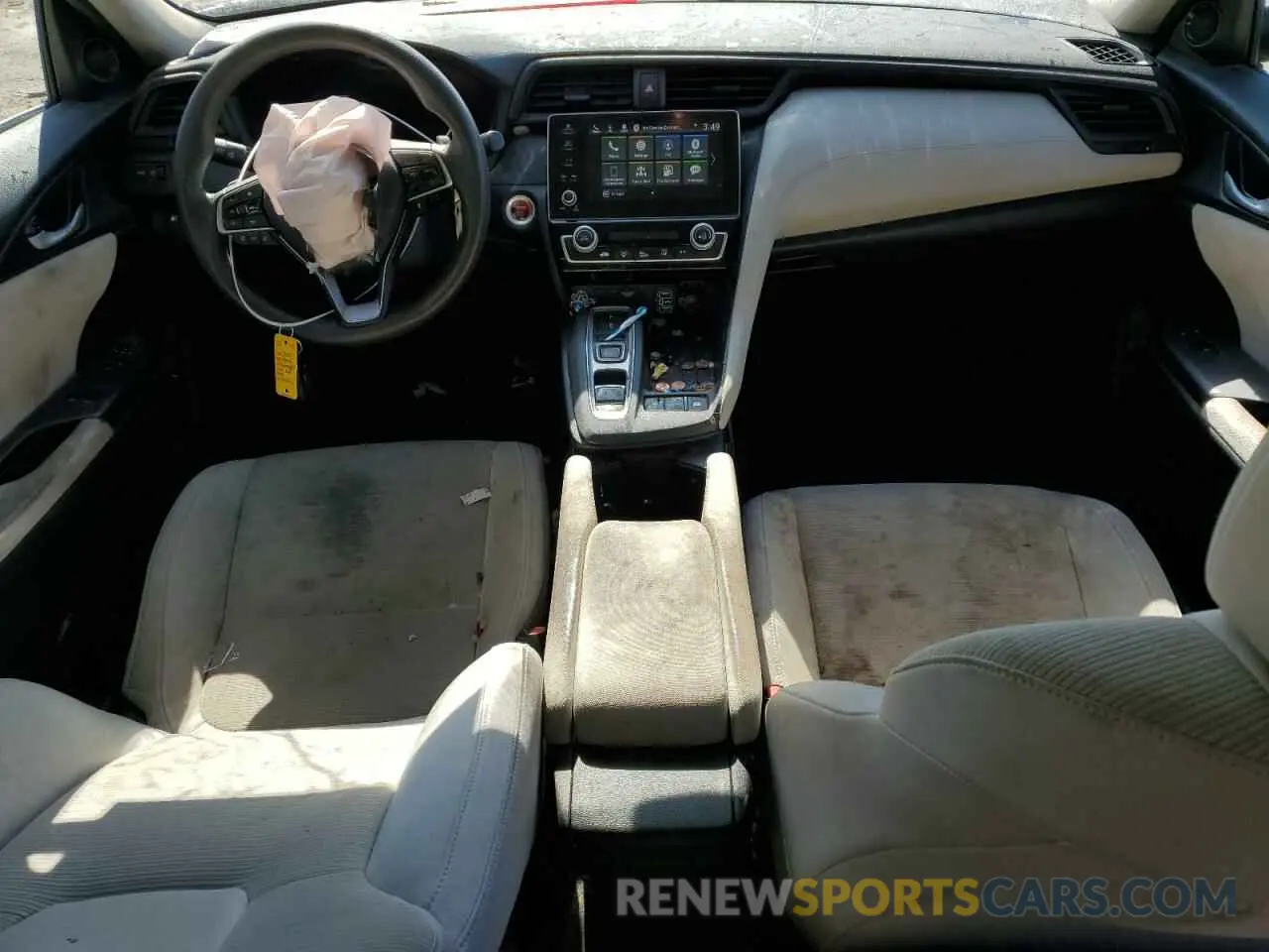 8 fotografías del automóvil dañado 19XZE4F51NE007136 HONDA INSIGHT 2022