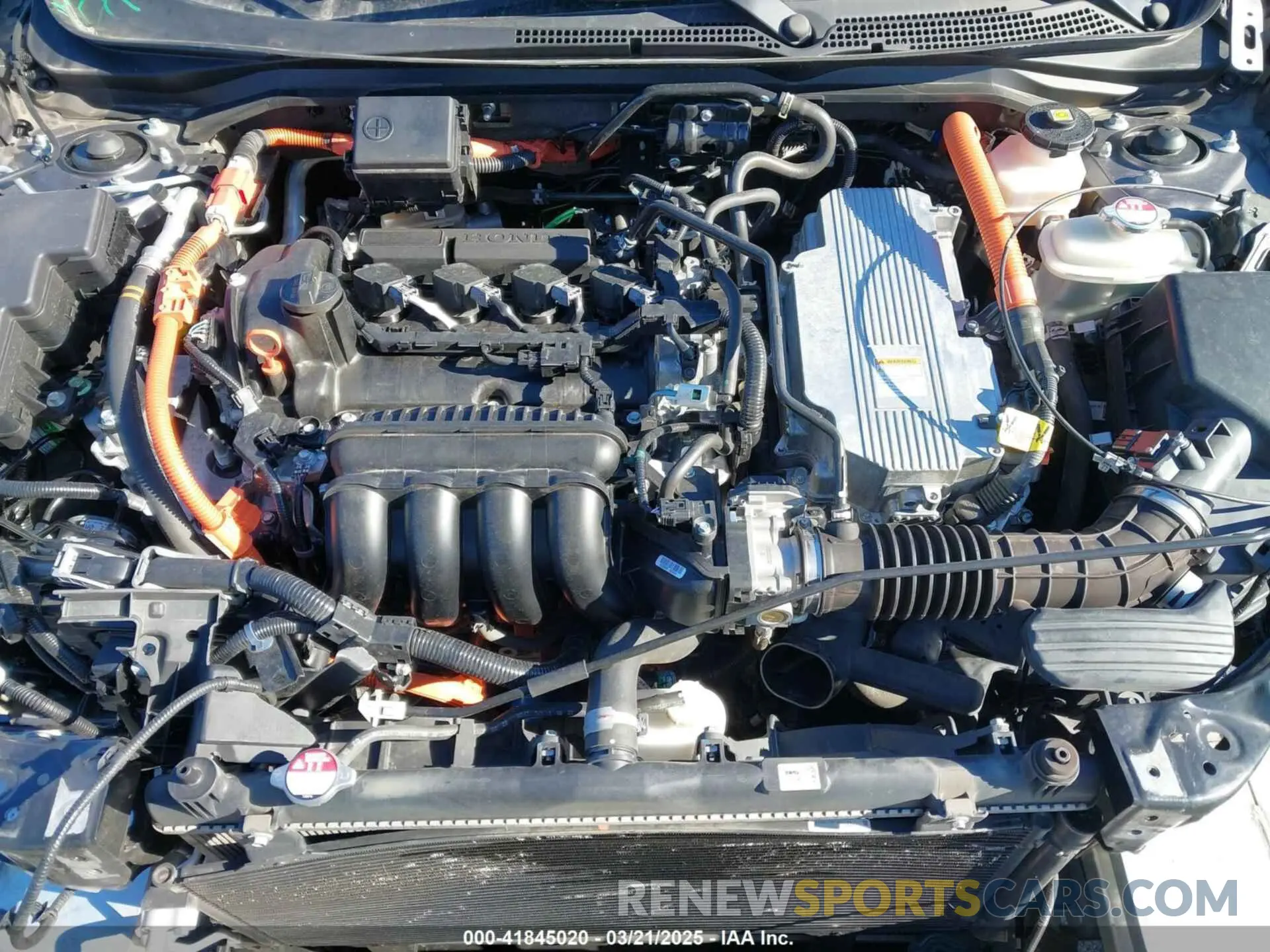 10 fotografías del automóvil dañado 19XZE4F51NE011607 HONDA INSIGHT 2022