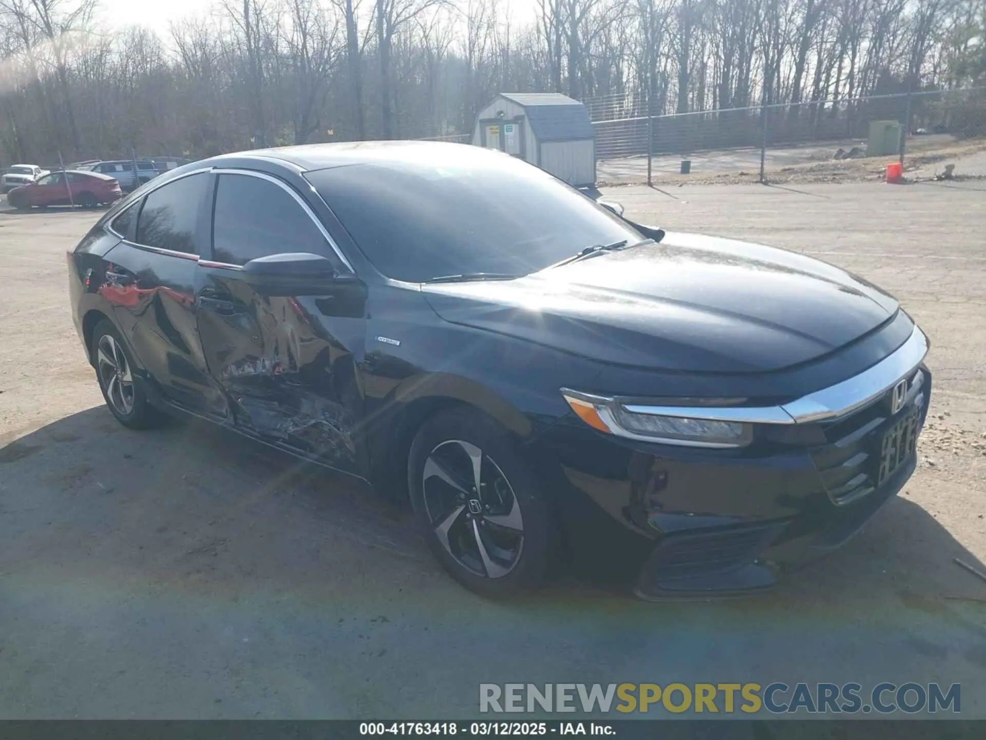 1 fotografías del automóvil dañado 19XZE4F51NE013969 HONDA INSIGHT 2022