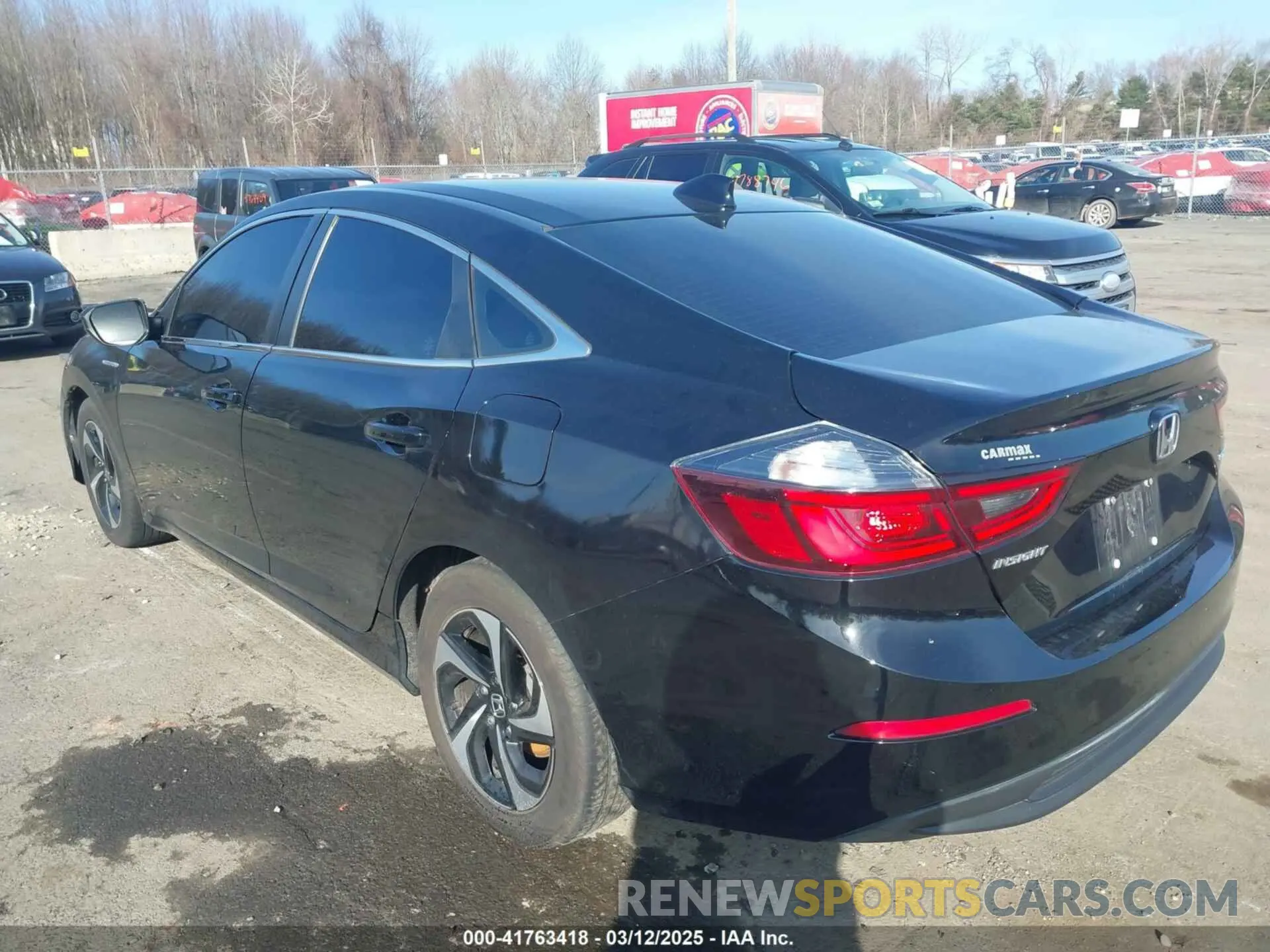 3 fotografías del automóvil dañado 19XZE4F51NE013969 HONDA INSIGHT 2022