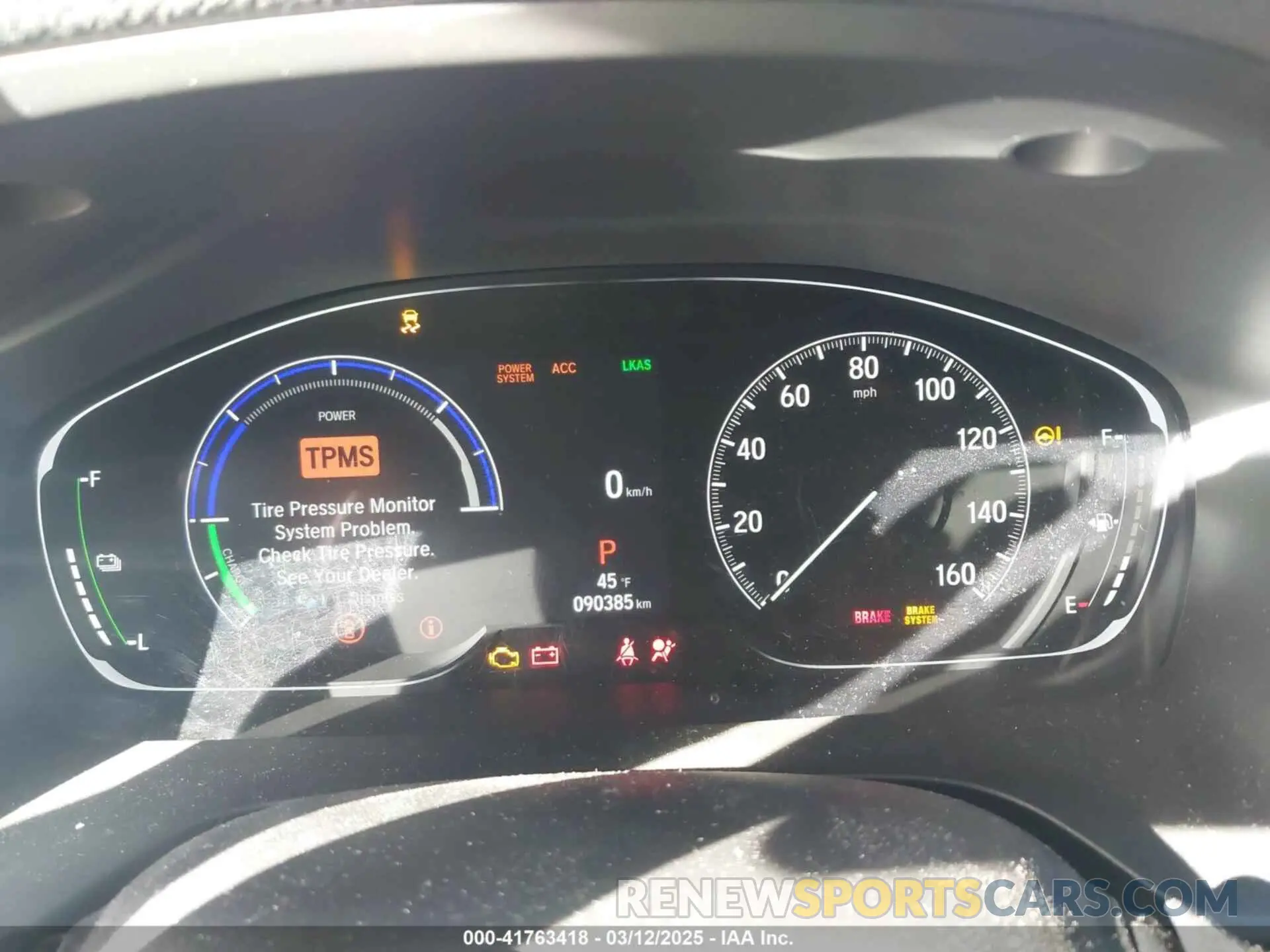 7 fotografías del automóvil dañado 19XZE4F51NE013969 HONDA INSIGHT 2022