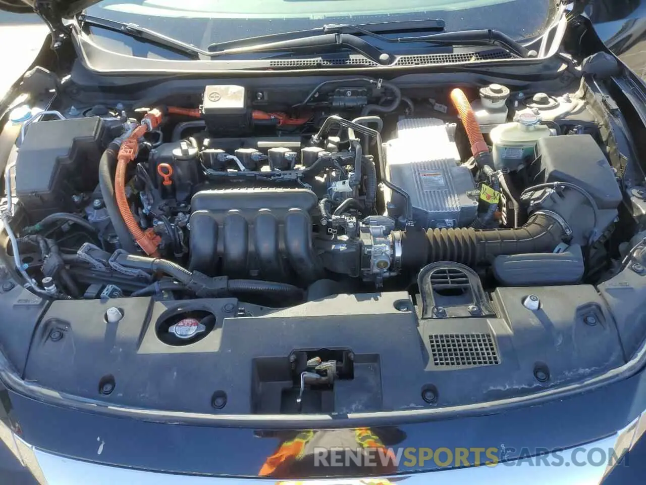 11 fotografías del automóvil dañado 19XZE4F52NE004911 HONDA INSIGHT 2022