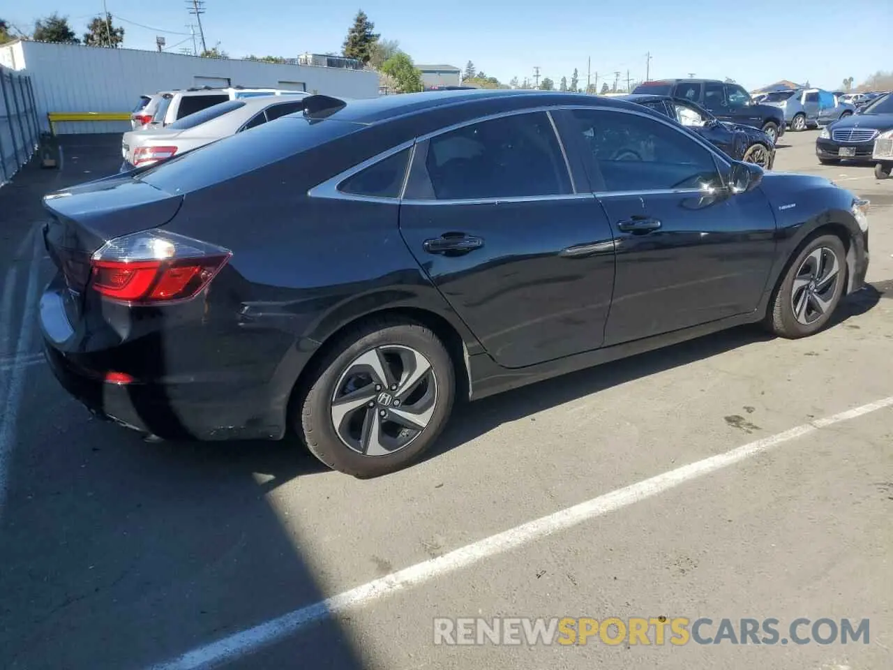 3 fotografías del automóvil dañado 19XZE4F52NE004911 HONDA INSIGHT 2022