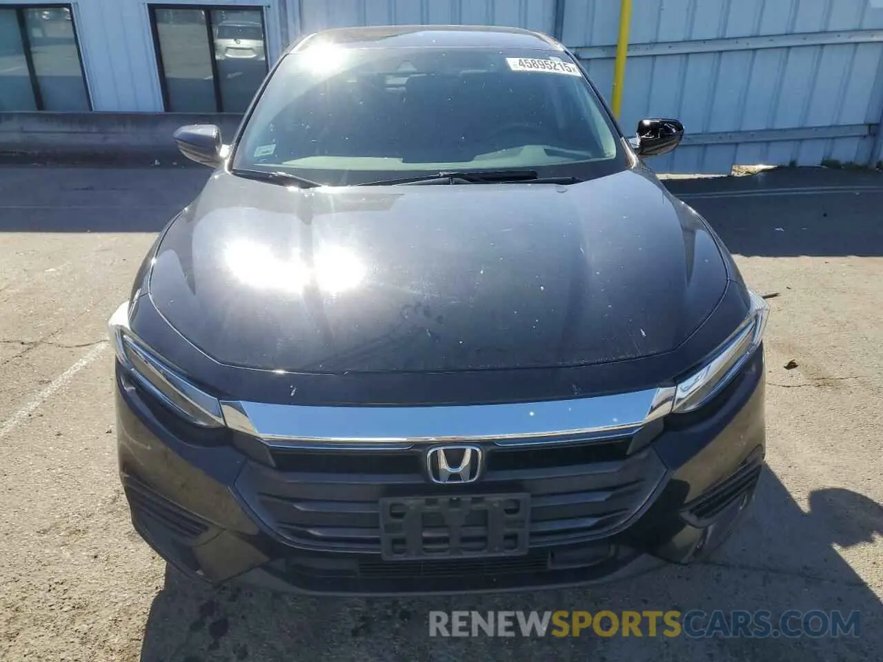 5 fotografías del automóvil dañado 19XZE4F52NE004911 HONDA INSIGHT 2022