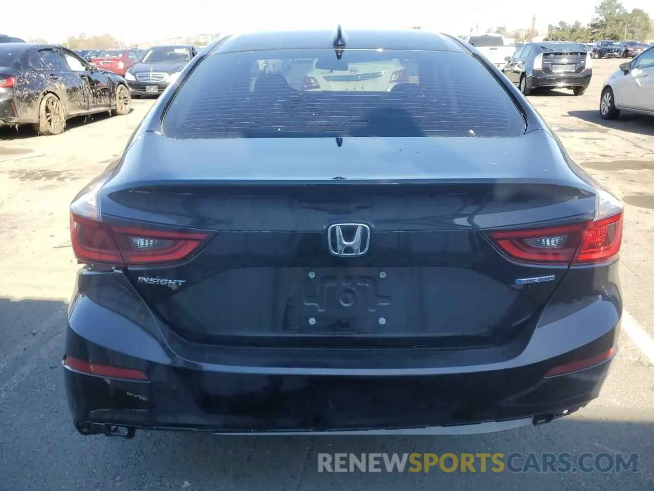 6 fotografías del automóvil dañado 19XZE4F52NE004911 HONDA INSIGHT 2022