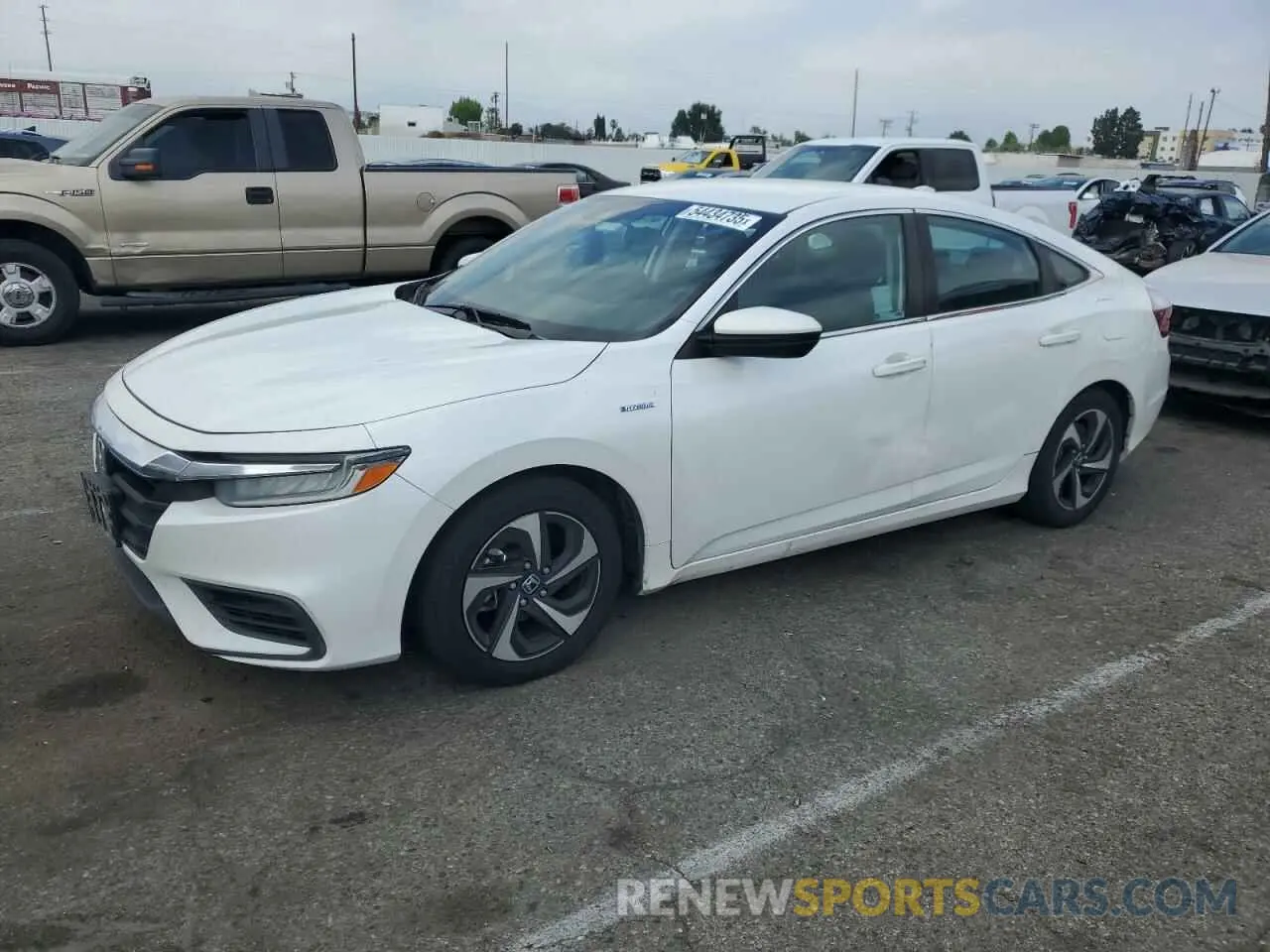 1 fotografías del automóvil dañado 19XZE4F52NE014032 HONDA INSIGHT 2022