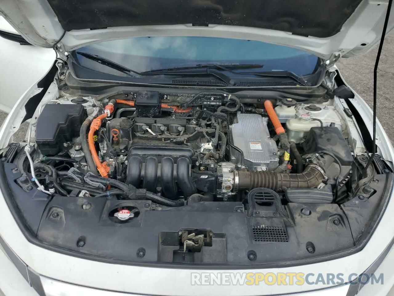 11 fotografías del automóvil dañado 19XZE4F52NE014032 HONDA INSIGHT 2022