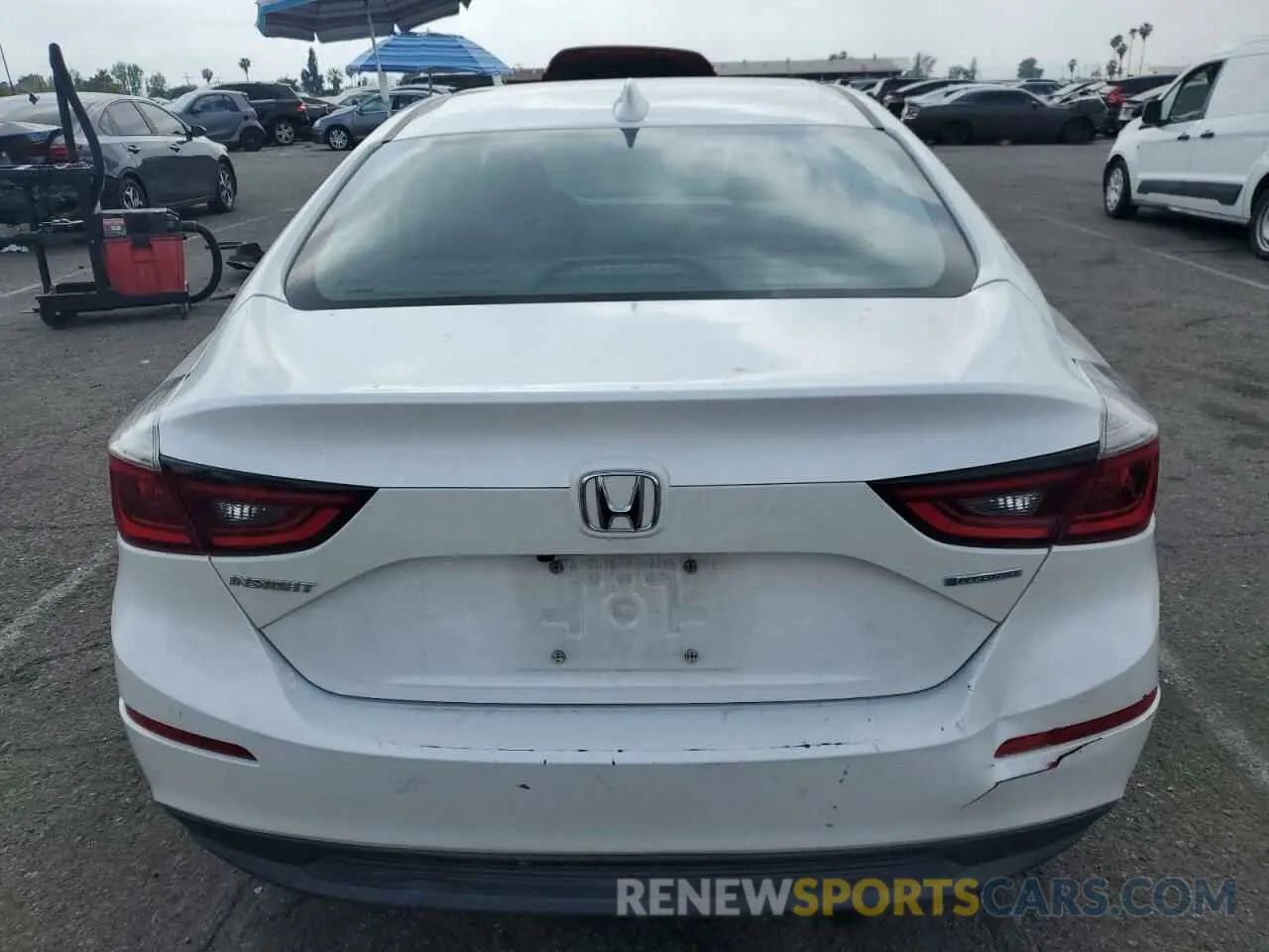 6 fotografías del automóvil dañado 19XZE4F52NE014032 HONDA INSIGHT 2022