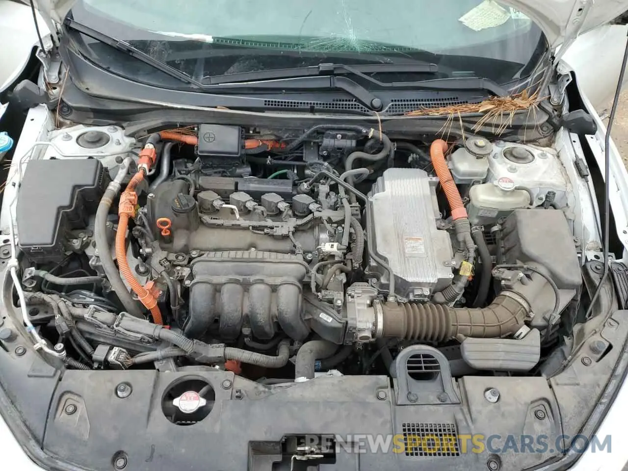 11 fotografías del automóvil dañado 19XZE4F53NE001418 HONDA INSIGHT 2022
