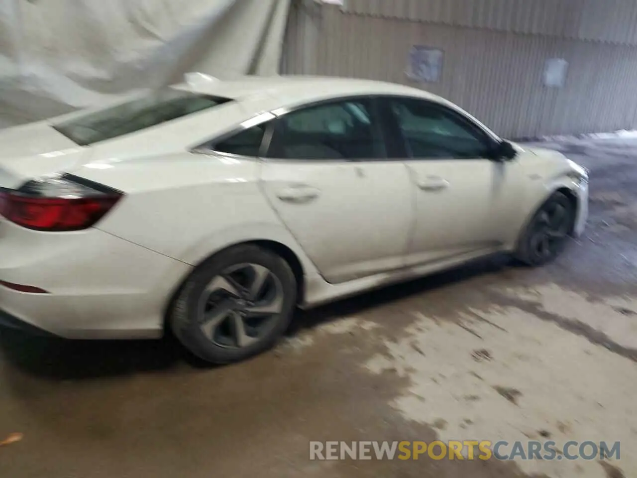 3 fotografías del automóvil dañado 19XZE4F53NE001418 HONDA INSIGHT 2022