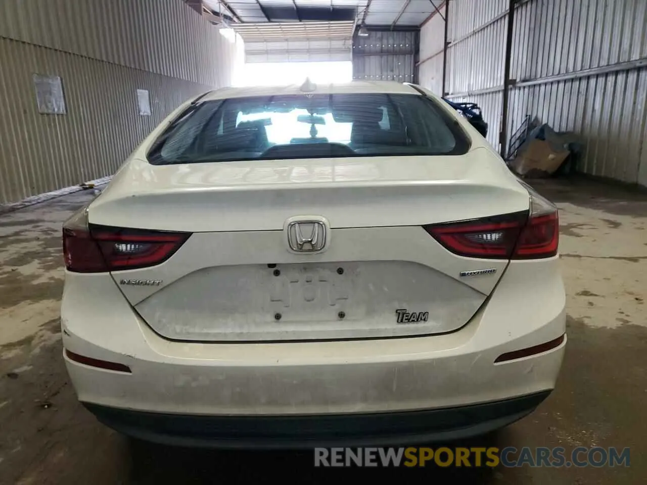 6 fotografías del automóvil dañado 19XZE4F53NE001418 HONDA INSIGHT 2022