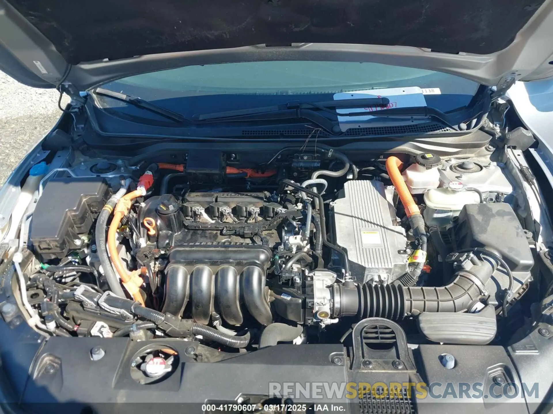 10 fotografías del automóvil dañado 19XZE4F53NE011138 HONDA INSIGHT 2022