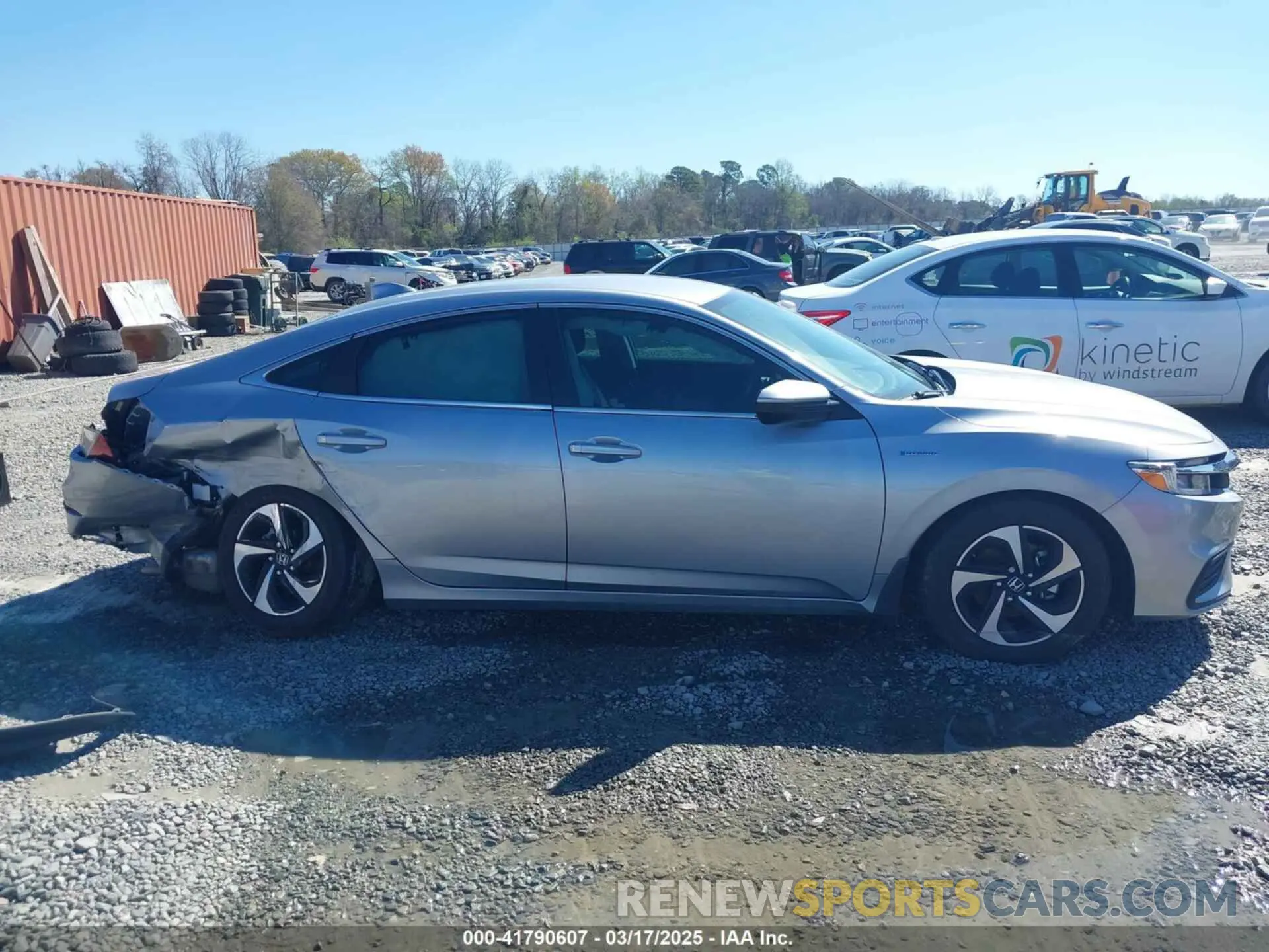 13 fotografías del automóvil dañado 19XZE4F53NE011138 HONDA INSIGHT 2022
