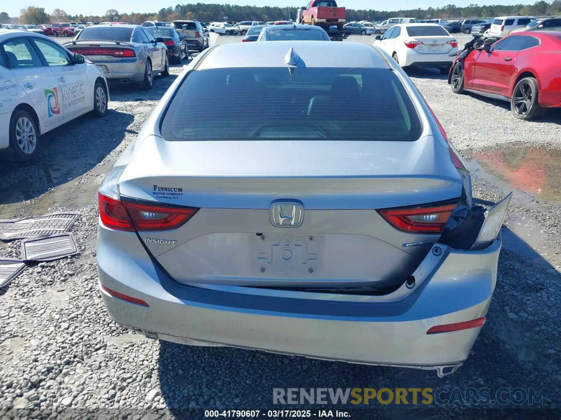 16 fotografías del automóvil dañado 19XZE4F53NE011138 HONDA INSIGHT 2022