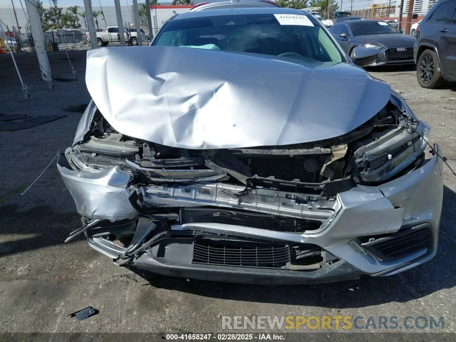 6 fotografías del automóvil dañado 19XZE4F54NE008068 HONDA INSIGHT 2022