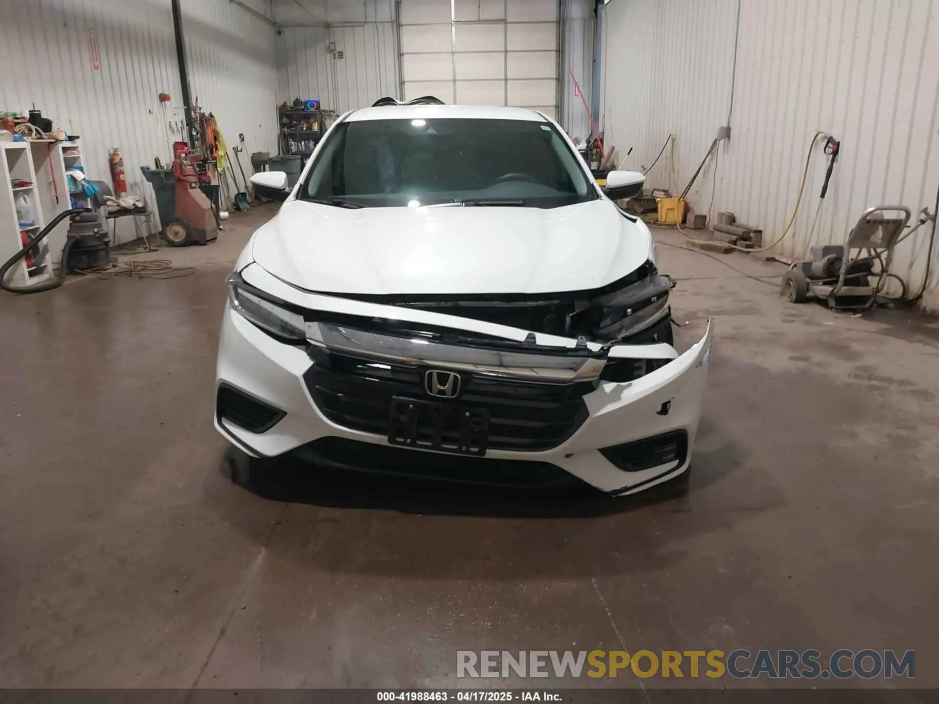12 fotografías del automóvil dañado 19XZE4F55NE000139 HONDA INSIGHT 2022
