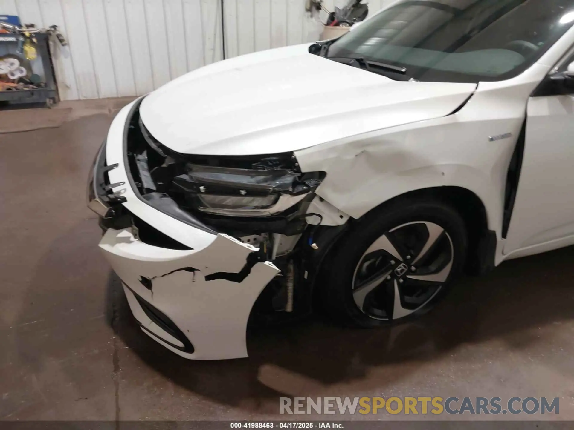 6 fotografías del automóvil dañado 19XZE4F55NE000139 HONDA INSIGHT 2022