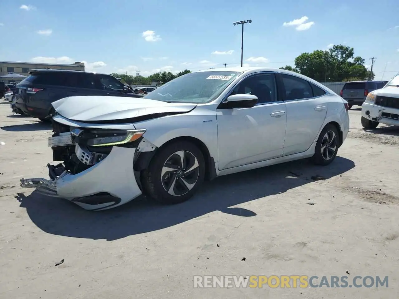 1 fotografías del automóvil dañado 19XZE4F55NE009889 HONDA INSIGHT 2022
