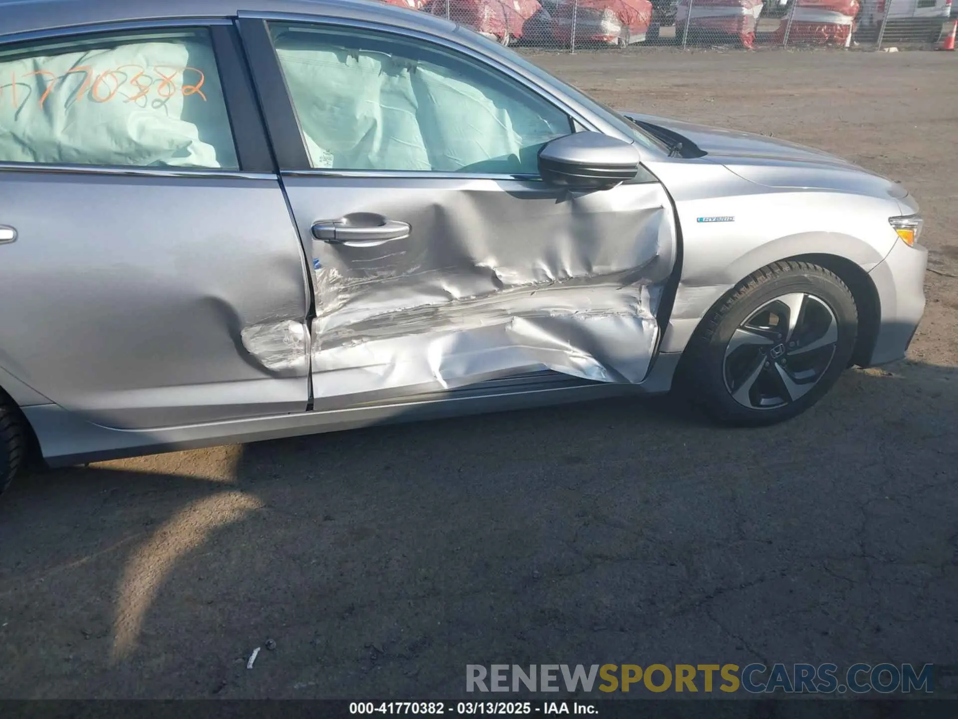 6 fotografías del automóvil dañado 19XZE4F56NE000425 HONDA INSIGHT 2022