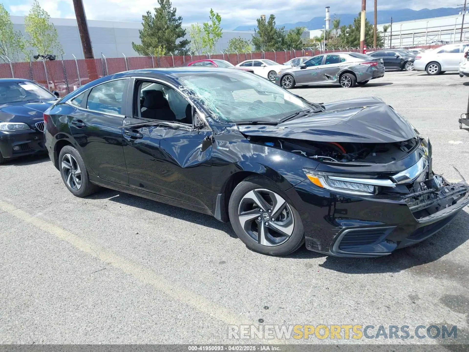 1 fotografías del automóvil dañado 19XZE4F57NE016682 HONDA INSIGHT 2022