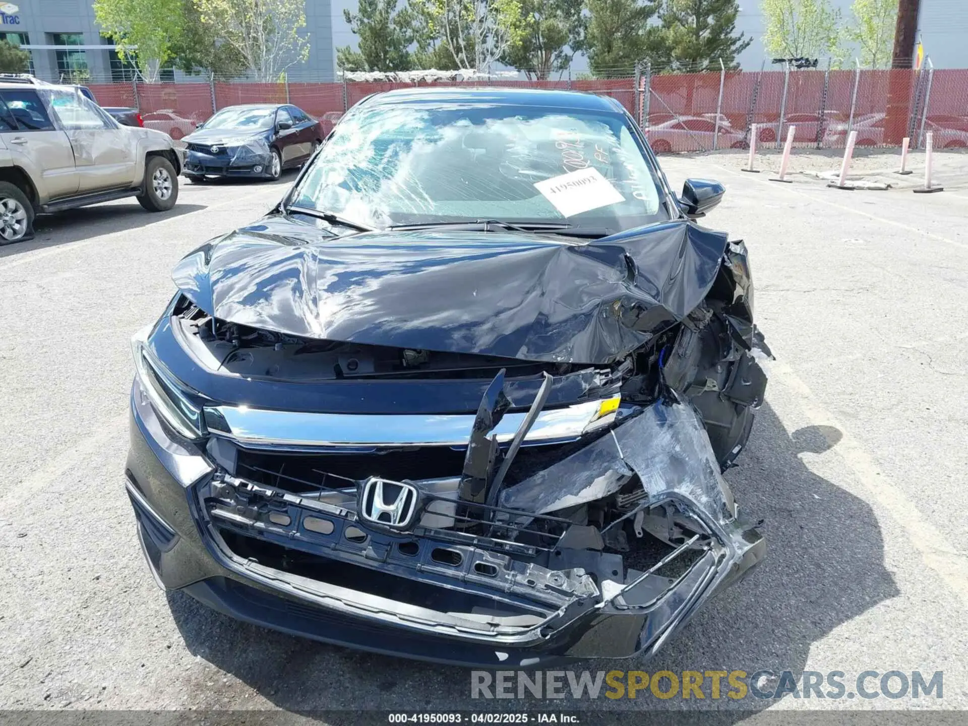 6 fotografías del automóvil dañado 19XZE4F57NE016682 HONDA INSIGHT 2022