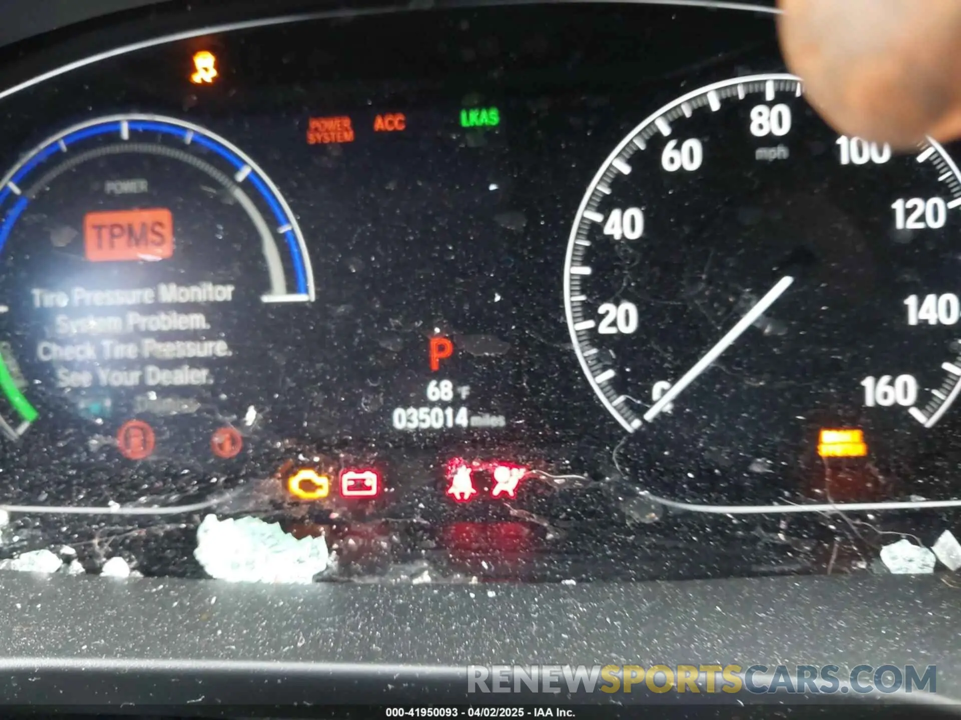 7 fotografías del automóvil dañado 19XZE4F57NE016682 HONDA INSIGHT 2022