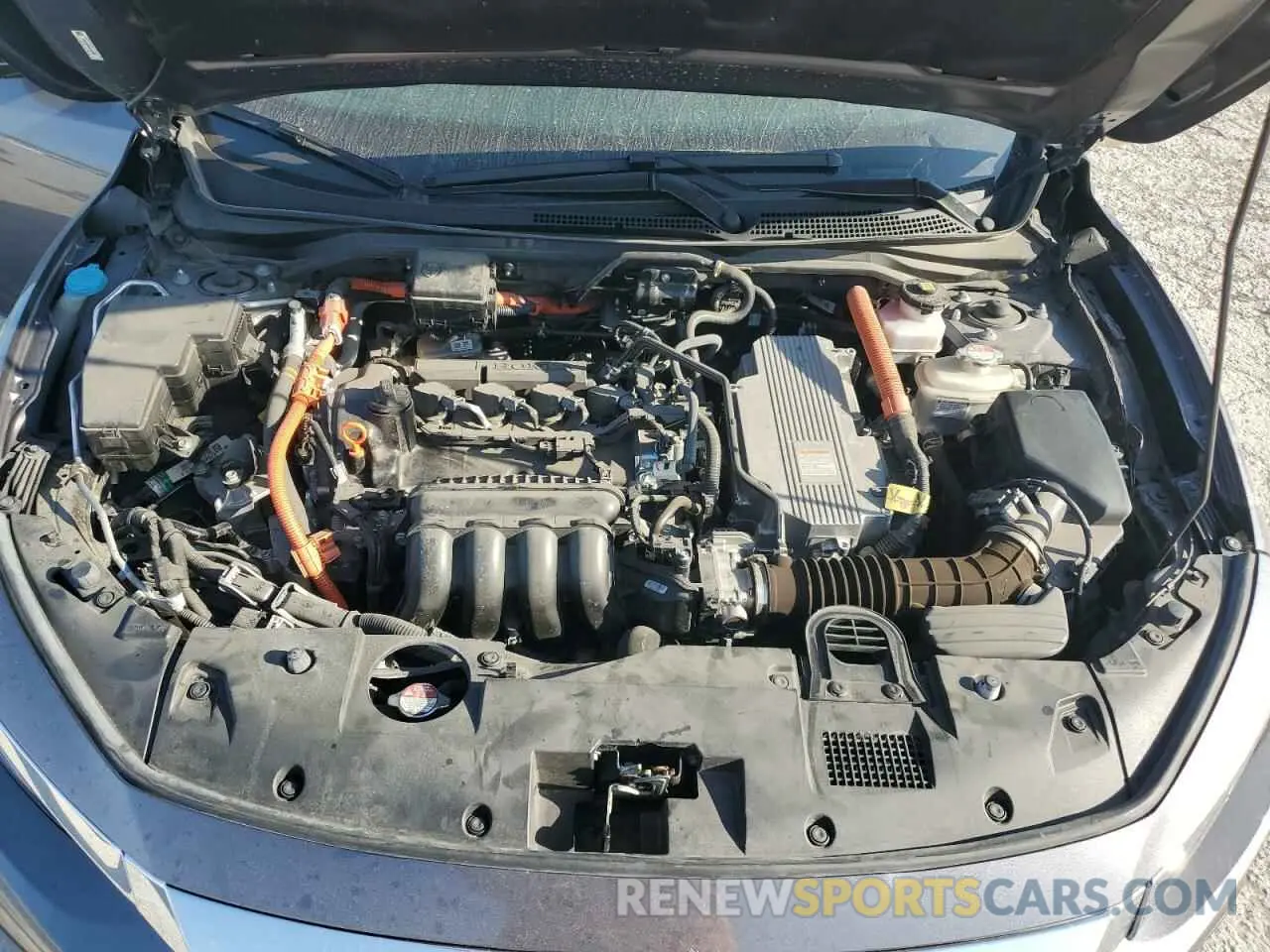 11 fotografías del automóvil dañado 19XZE4F58NE006386 HONDA INSIGHT 2022
