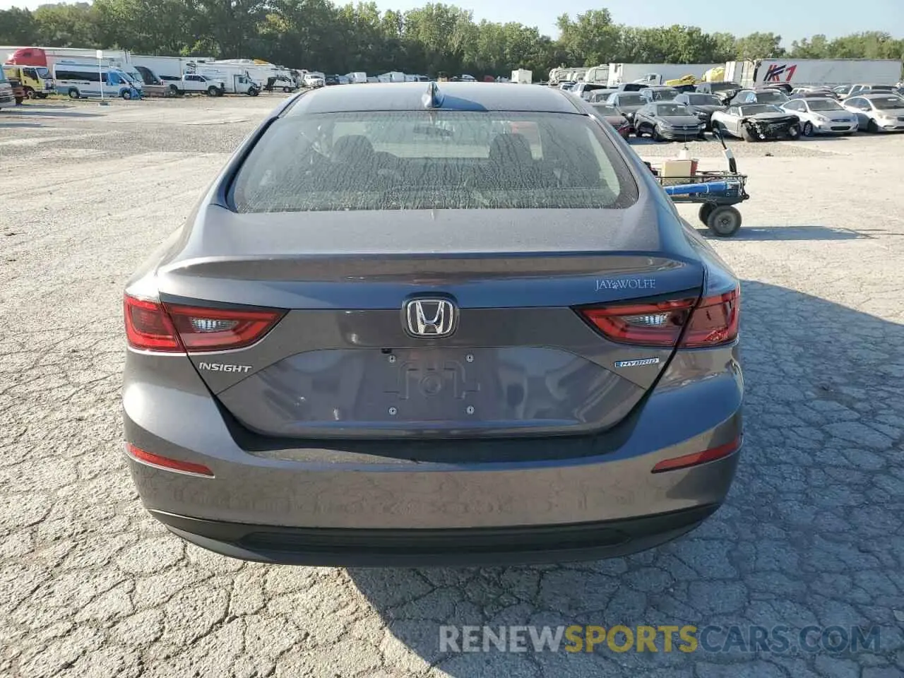 6 fotografías del automóvil dañado 19XZE4F58NE006386 HONDA INSIGHT 2022