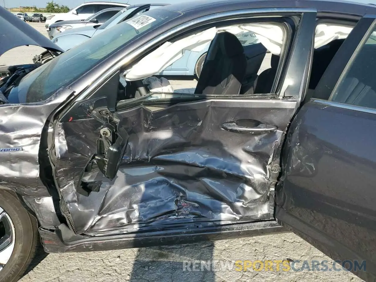 7 fotografías del automóvil dañado 19XZE4F58NE006386 HONDA INSIGHT 2022