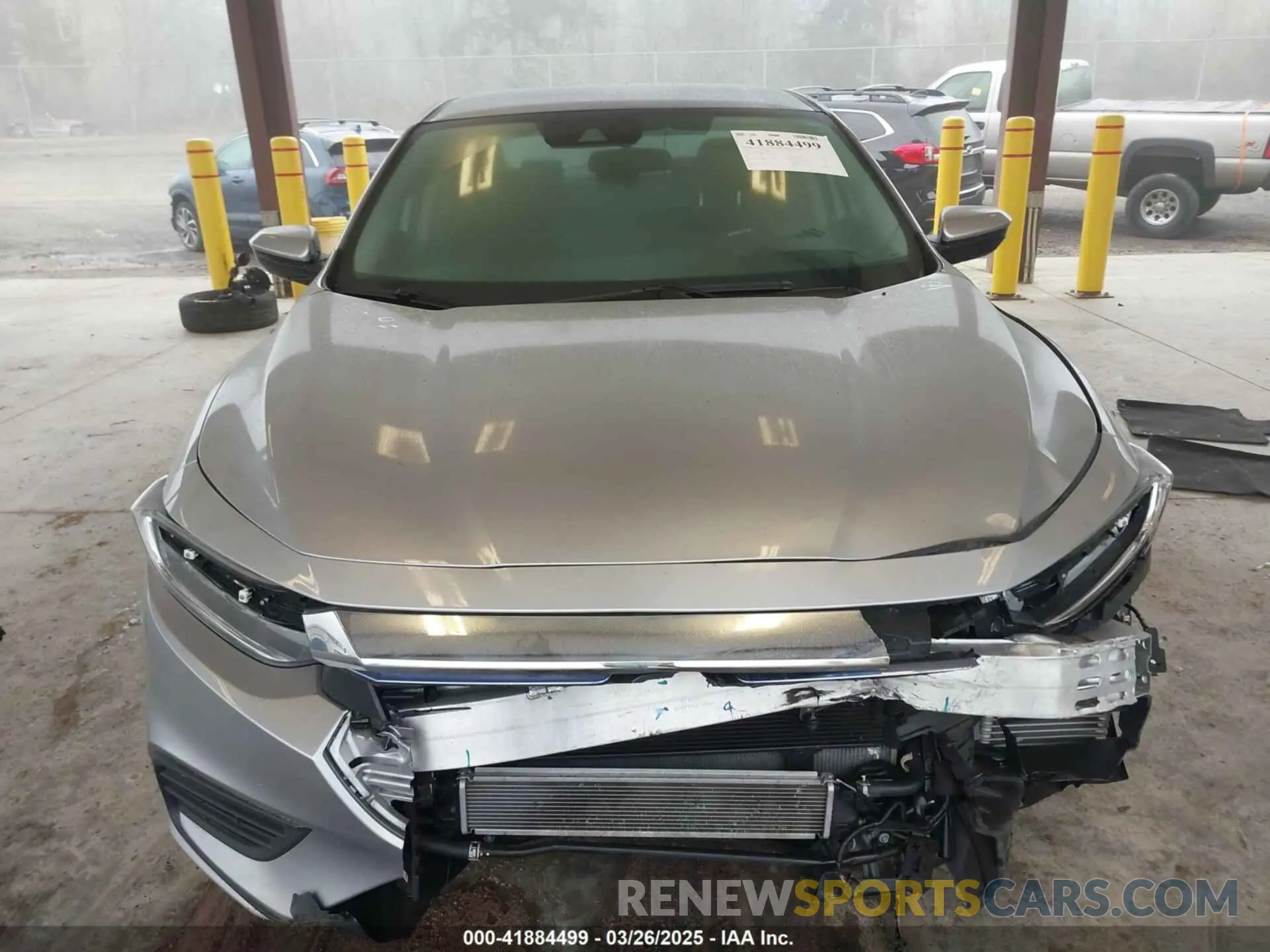 12 fotografías del automóvil dañado 19XZE4F58NE015881 HONDA INSIGHT 2022