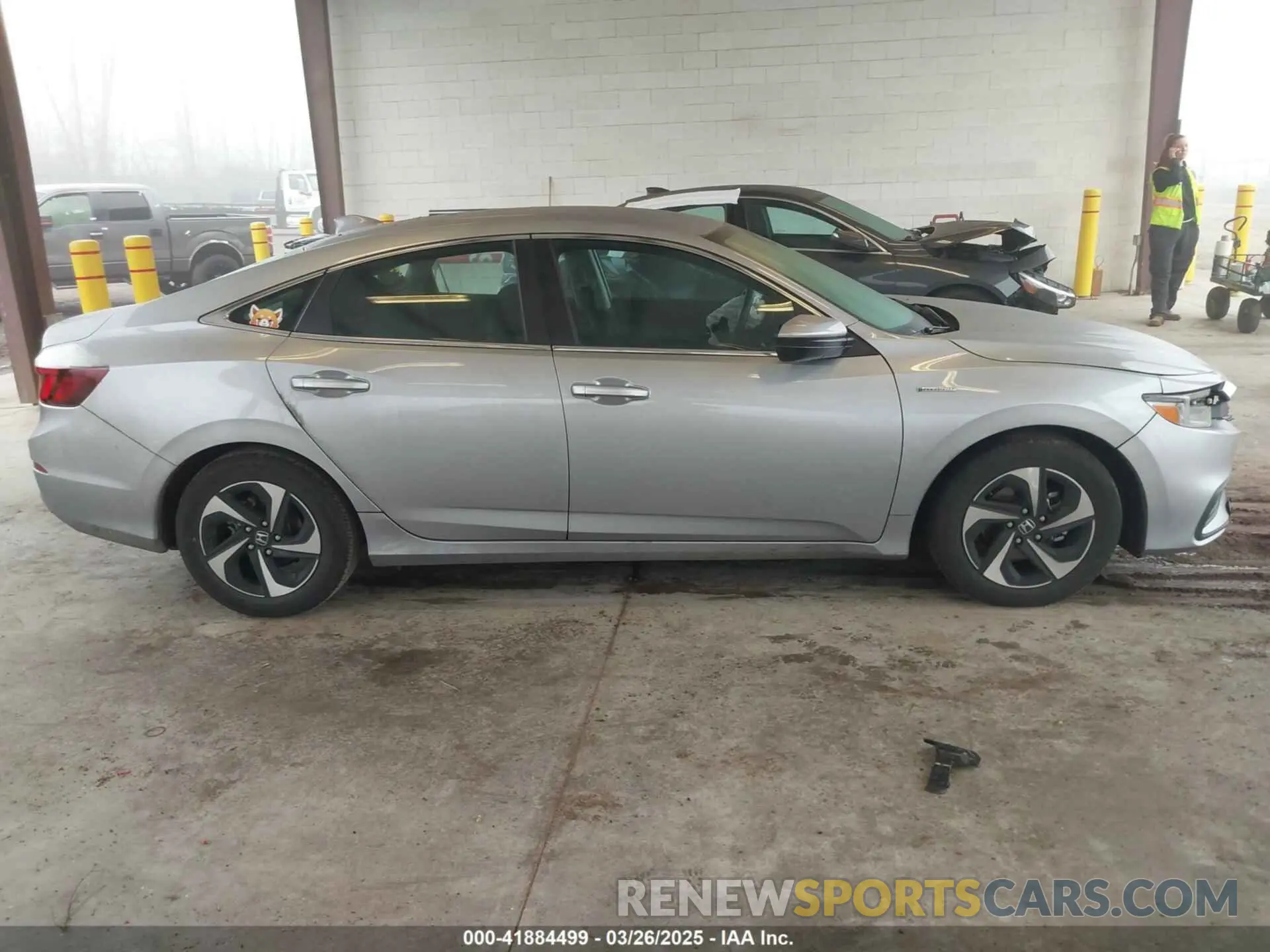 13 fotografías del automóvil dañado 19XZE4F58NE015881 HONDA INSIGHT 2022