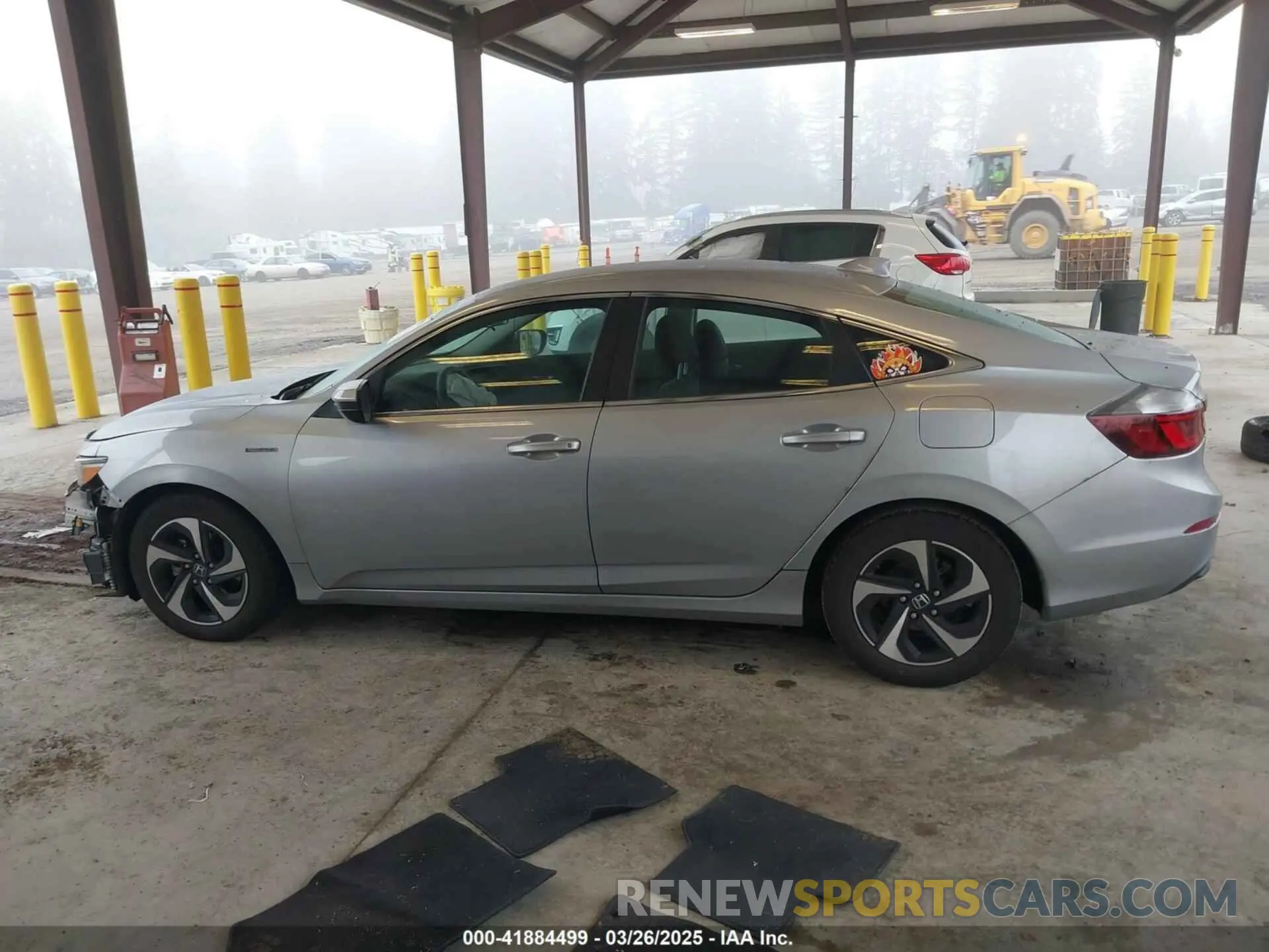 14 fotografías del automóvil dañado 19XZE4F58NE015881 HONDA INSIGHT 2022