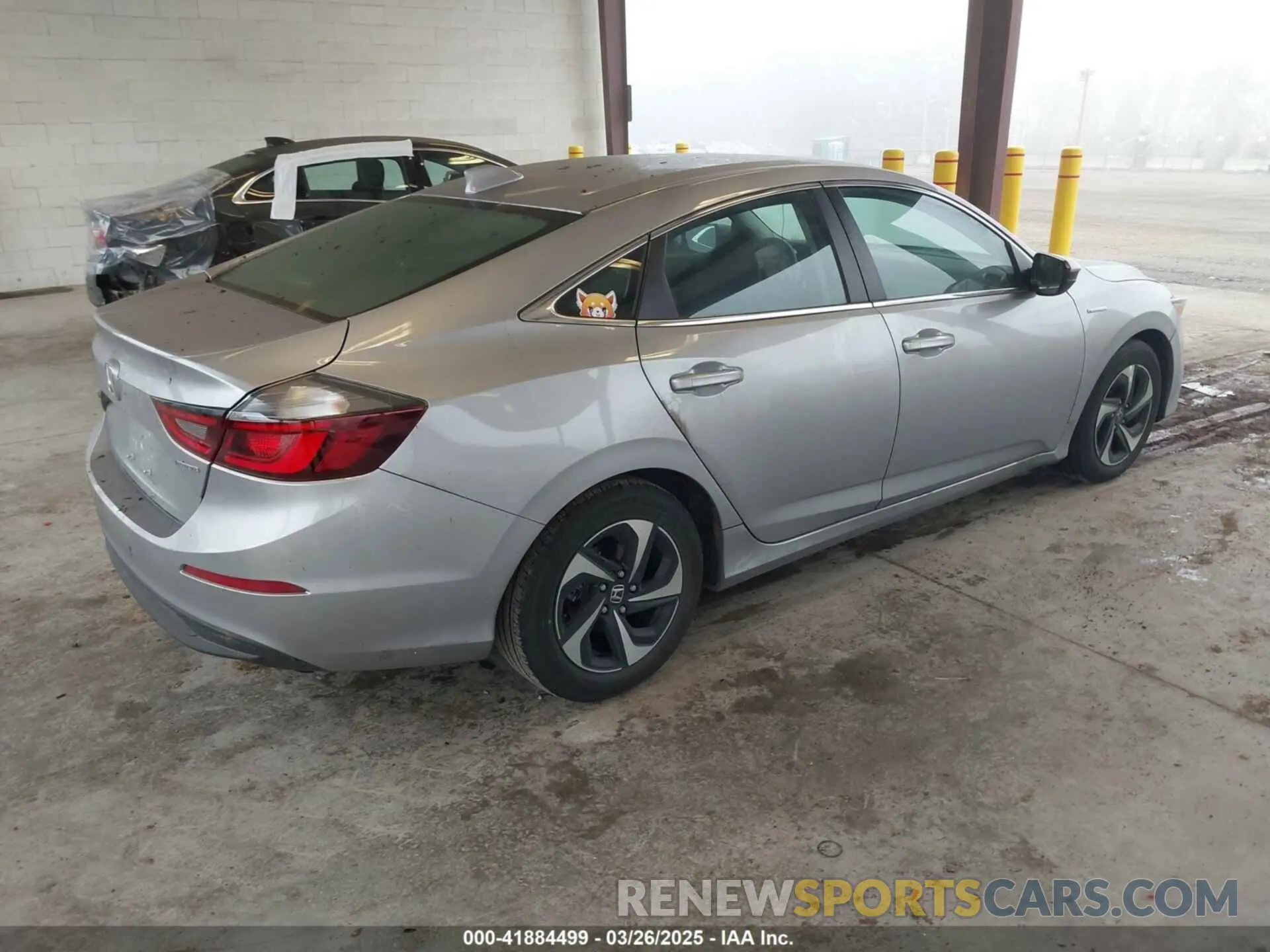 4 fotografías del automóvil dañado 19XZE4F58NE015881 HONDA INSIGHT 2022