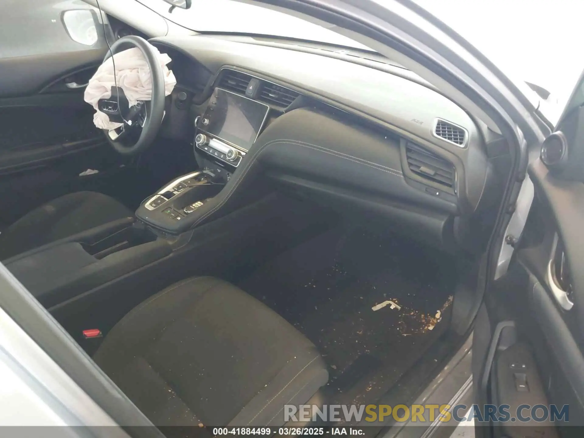 5 fotografías del automóvil dañado 19XZE4F58NE015881 HONDA INSIGHT 2022