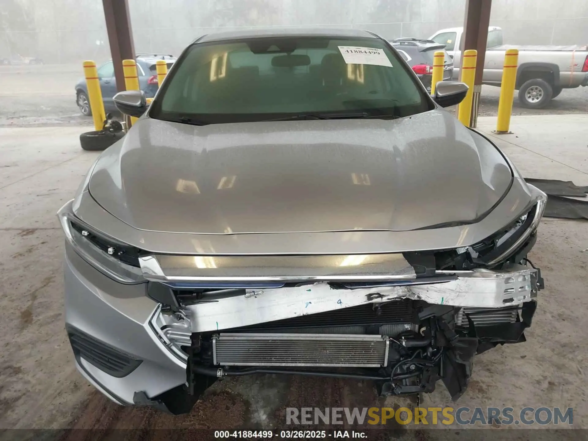 6 fotografías del automóvil dañado 19XZE4F58NE015881 HONDA INSIGHT 2022