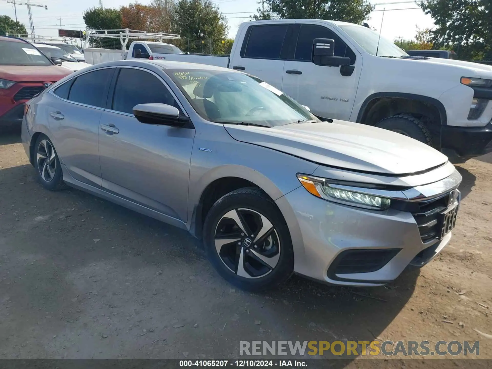 1 fotografías del automóvil dañado 19XZE4F58NE016111 HONDA INSIGHT 2022