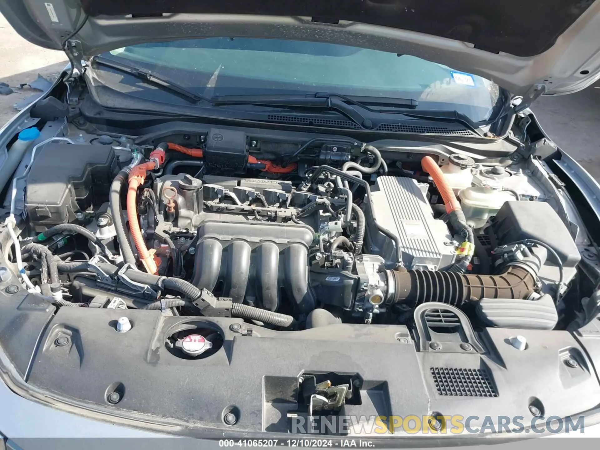 10 fotografías del automóvil dañado 19XZE4F58NE016111 HONDA INSIGHT 2022