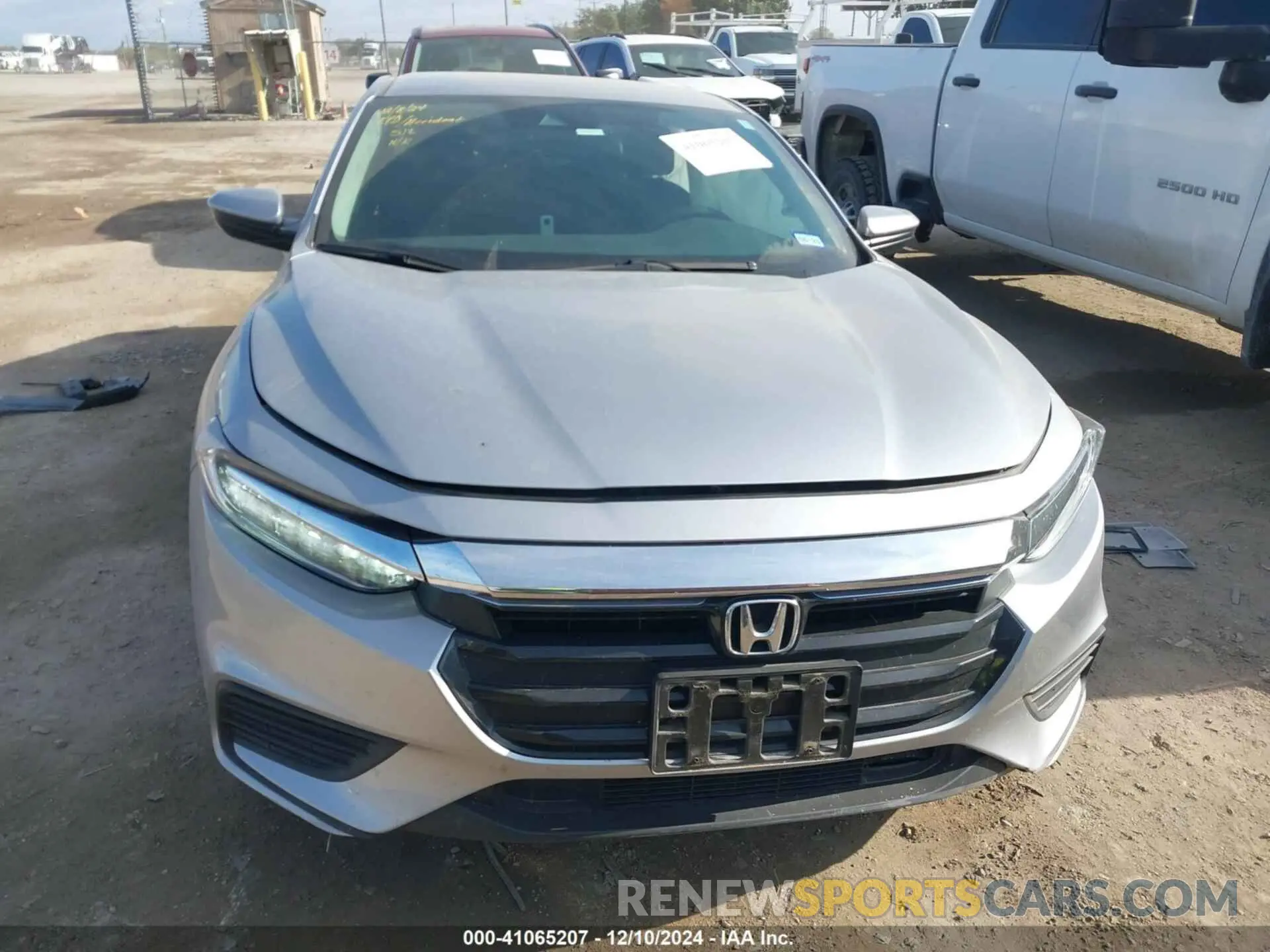 12 fotografías del automóvil dañado 19XZE4F58NE016111 HONDA INSIGHT 2022