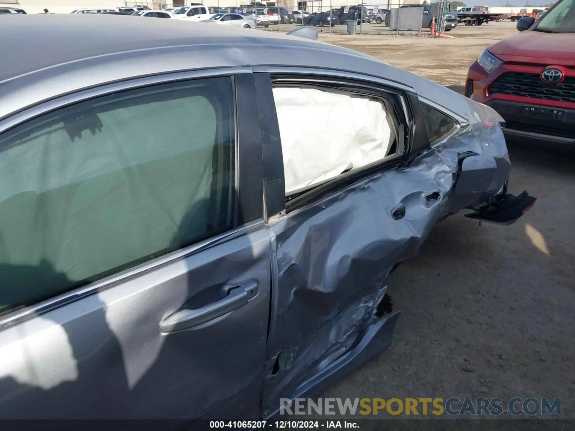 6 fotografías del automóvil dañado 19XZE4F58NE016111 HONDA INSIGHT 2022