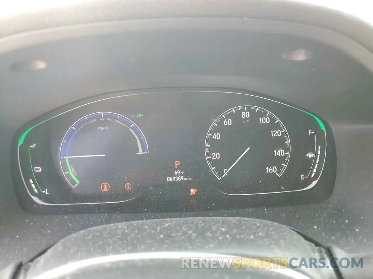 9 fotografías del automóvil dañado 19XZE4F58NE016724 HONDA INSIGHT 2022