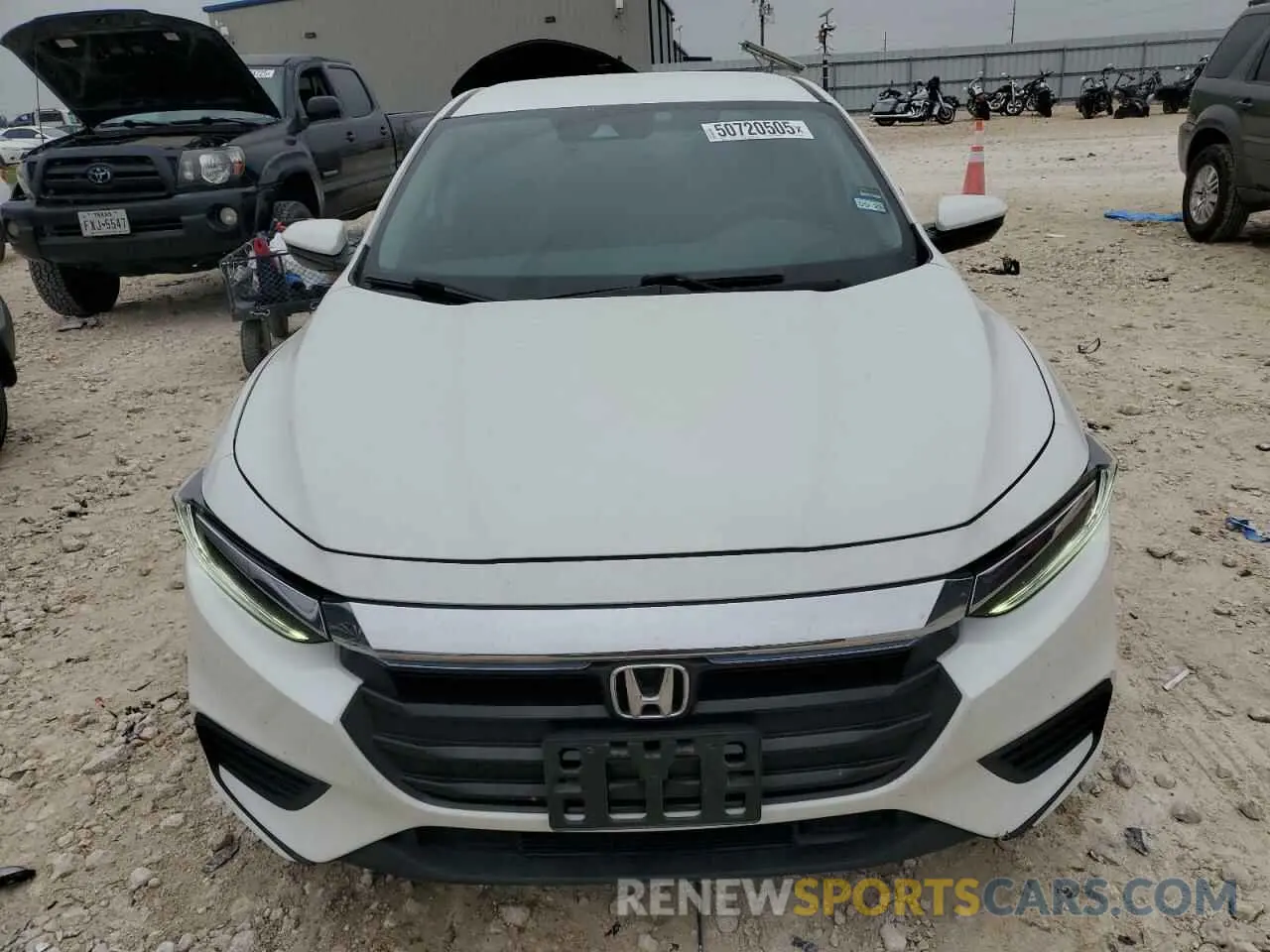 5 fotografías del automóvil dañado 19XZE4F59NE009443 HONDA INSIGHT 2022