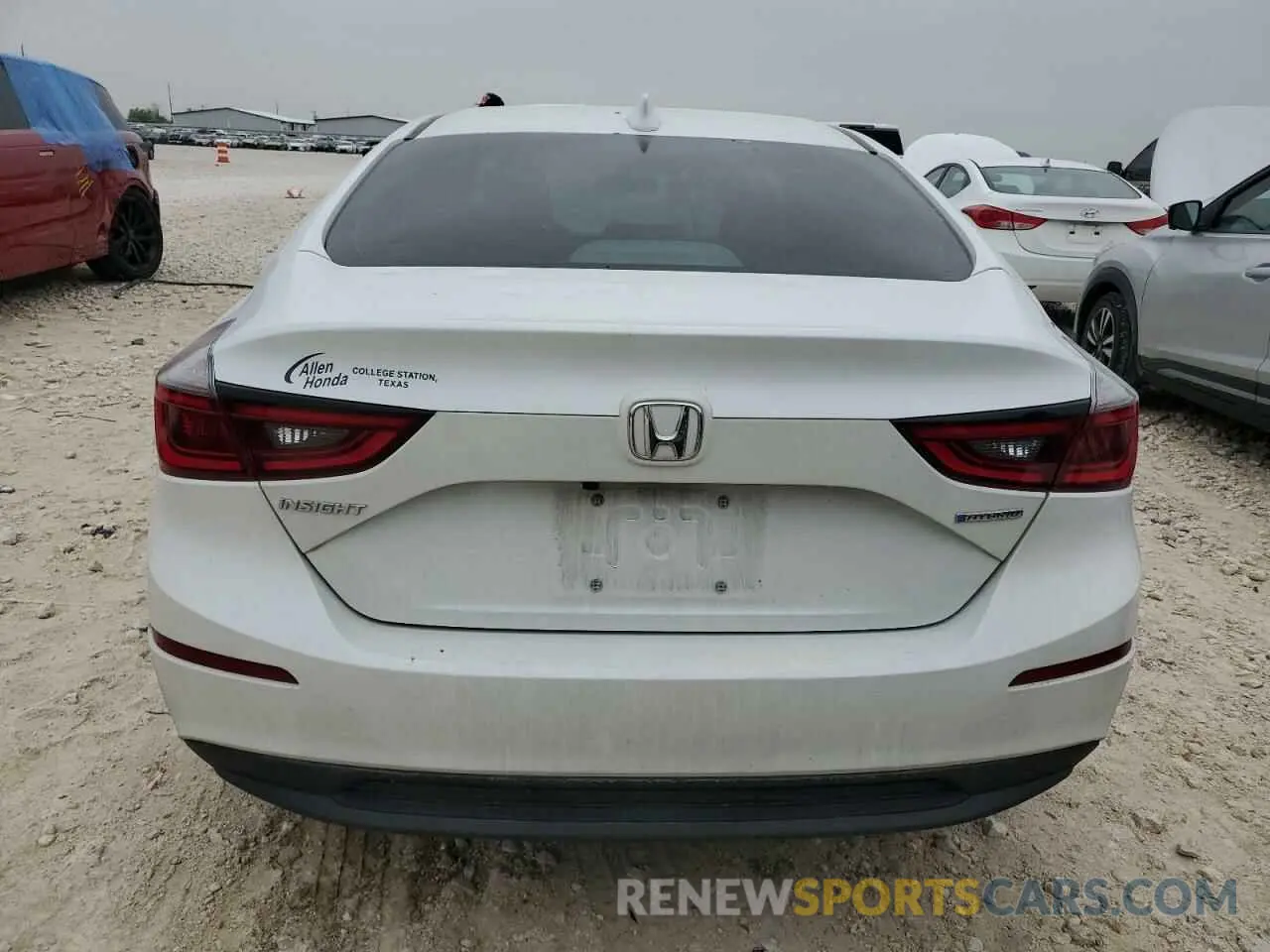 6 fotografías del automóvil dañado 19XZE4F59NE009443 HONDA INSIGHT 2022